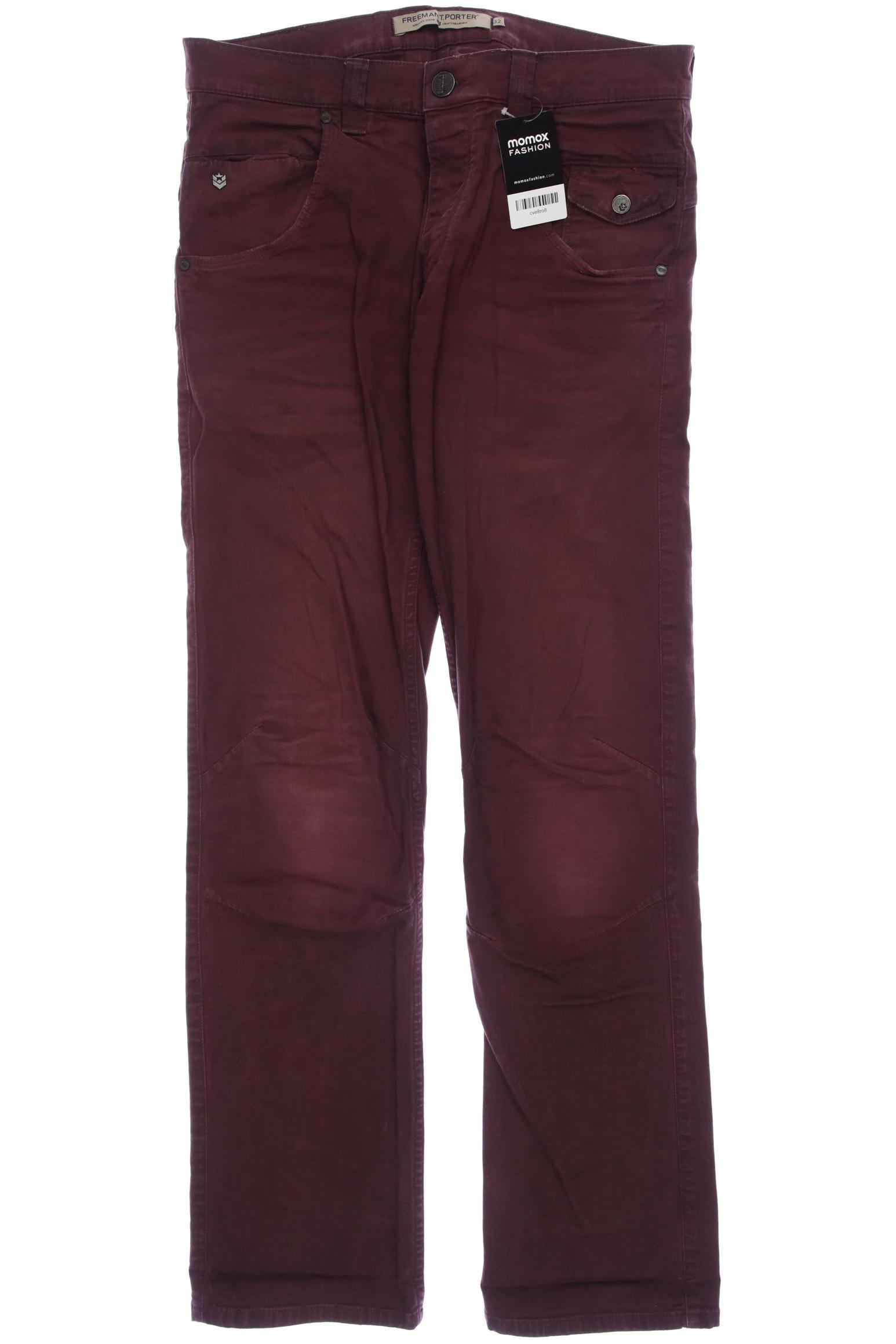 

Freeman T. Porter Herren Jeans, bordeaux, Gr. 32