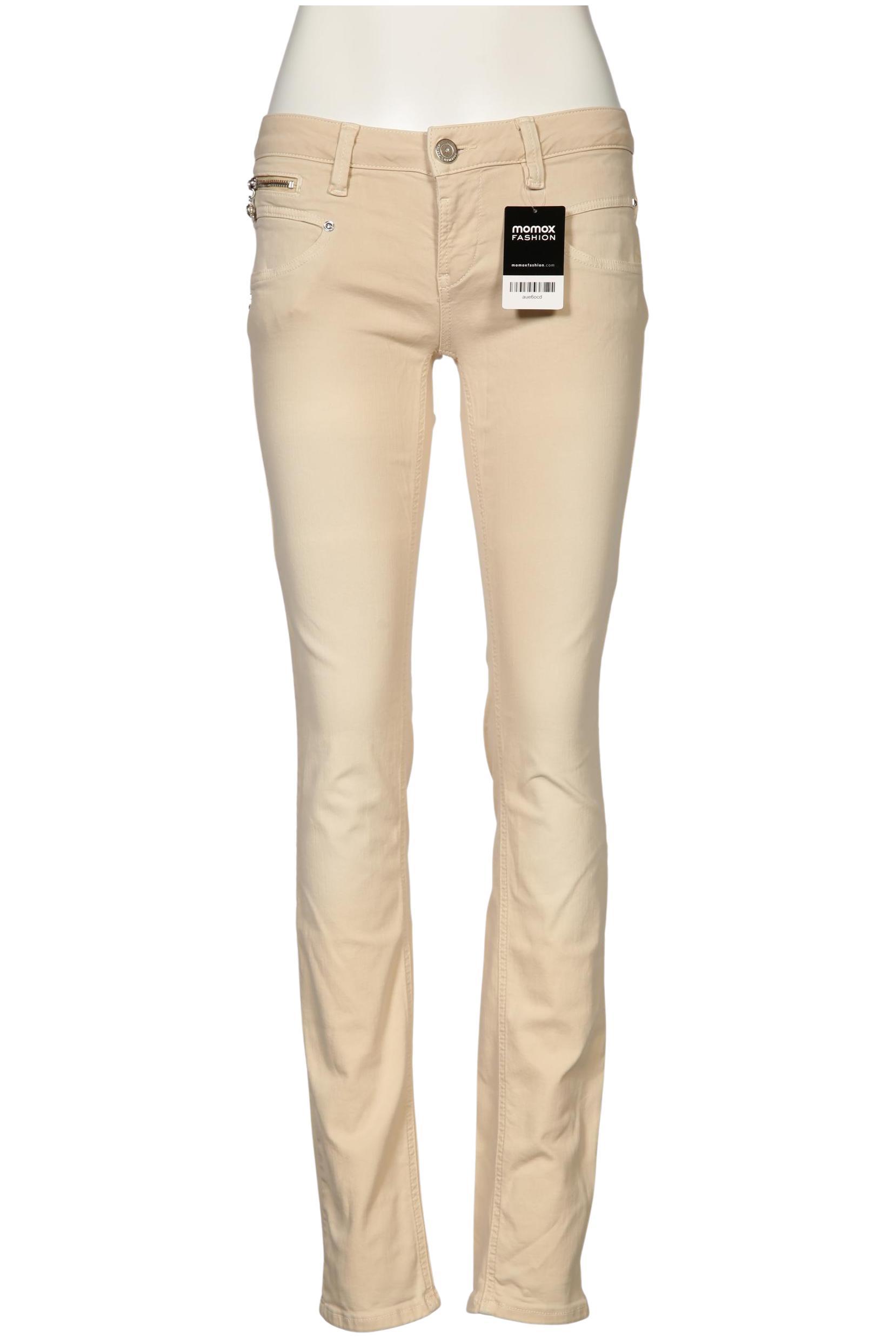 

Freeman T. Porter Damen Jeans, beige, Gr. 0