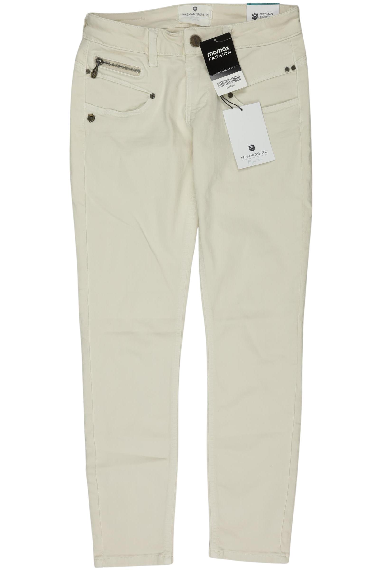 

Freeman T. Porter Damen Jeans, cremeweiß, Gr. 0