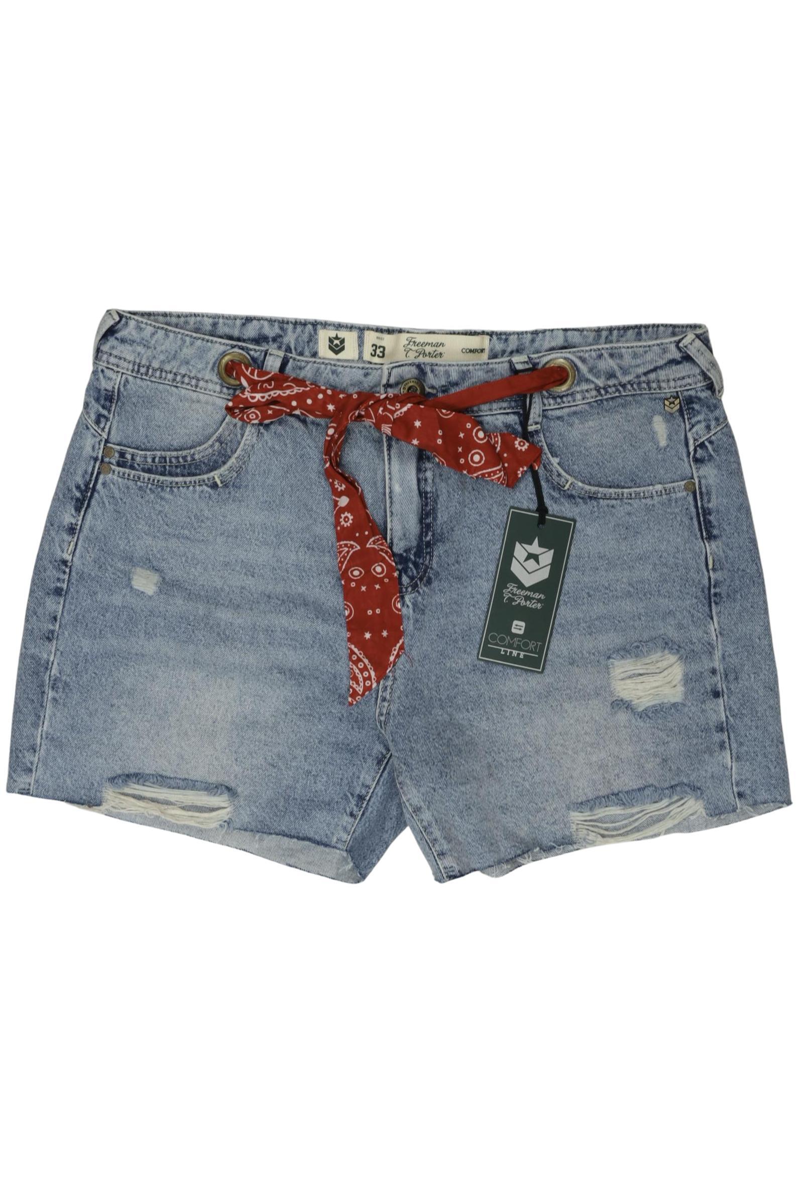 

Freeman T. Porter Damen Shorts, hellblau, Gr. 33
