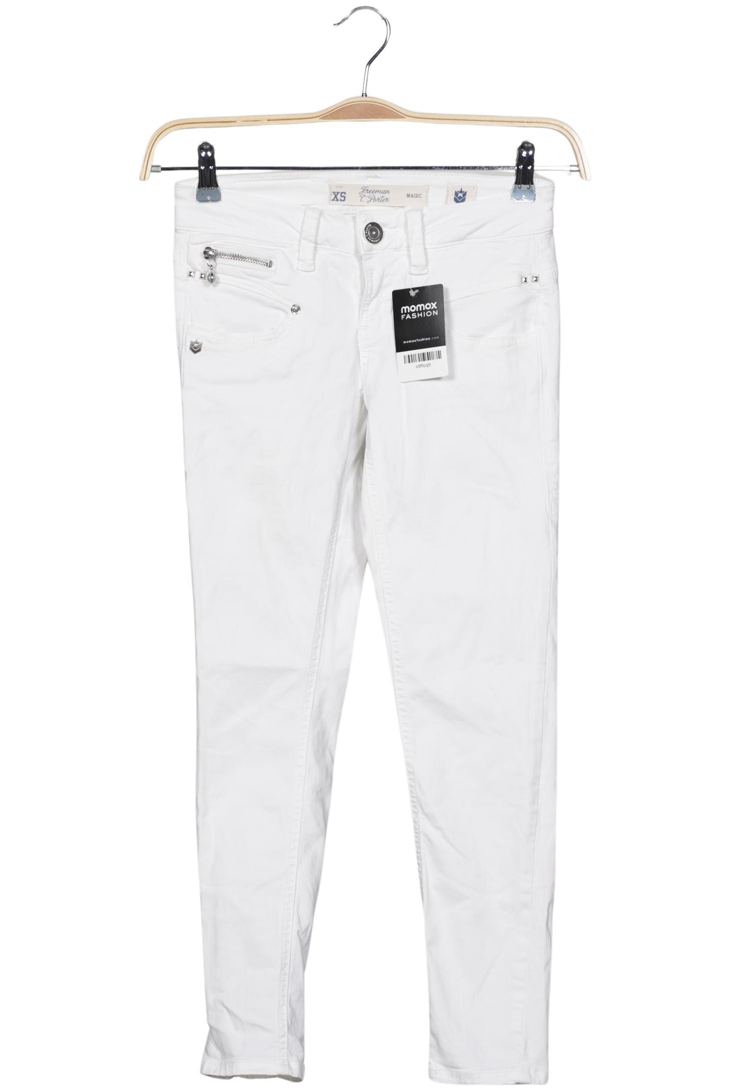

Freeman T. Porter Damen Jeans, weiß, Gr. 0