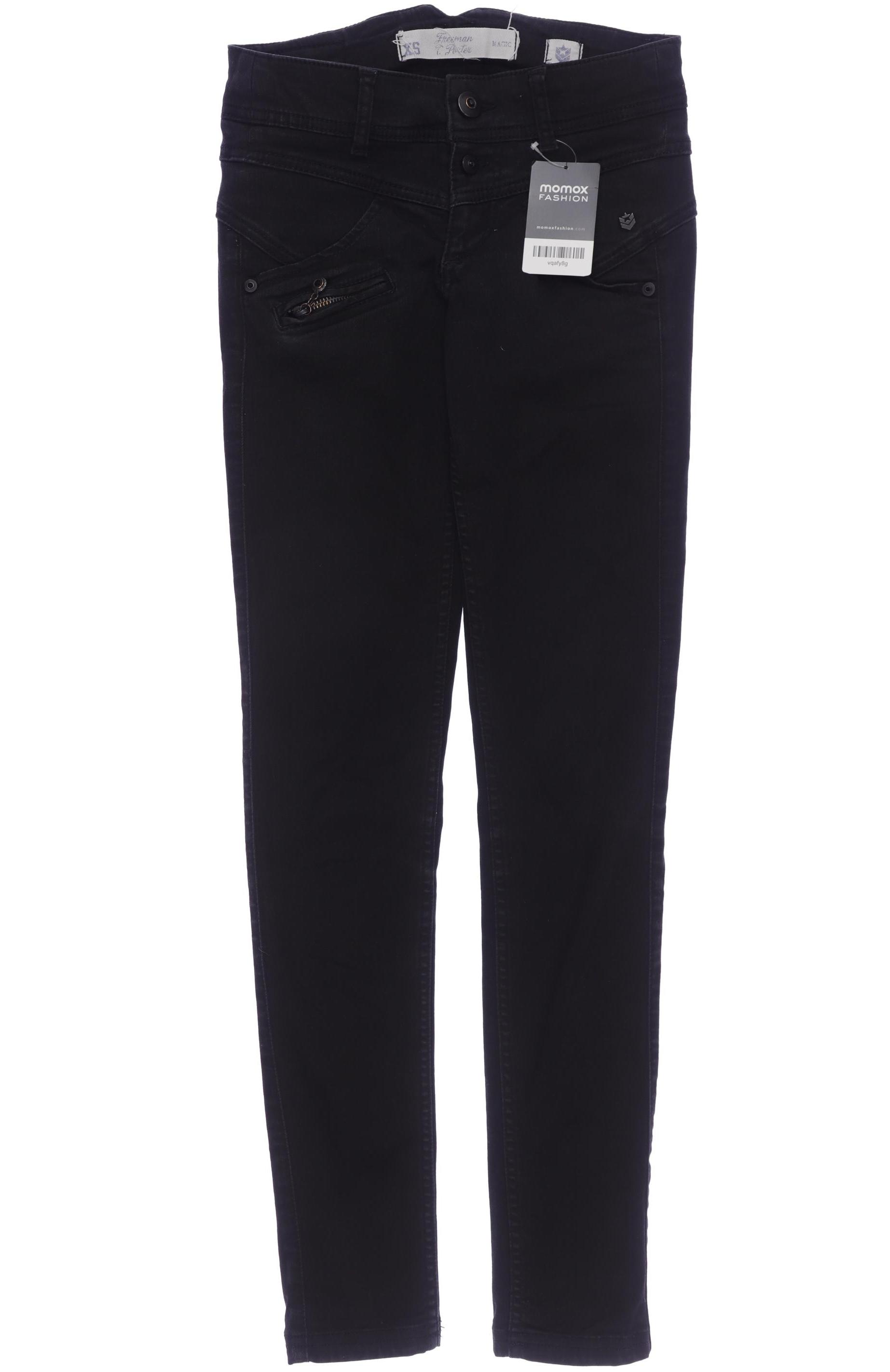 

Freeman T. Porter Damen Jeans, schwarz, Gr. 0