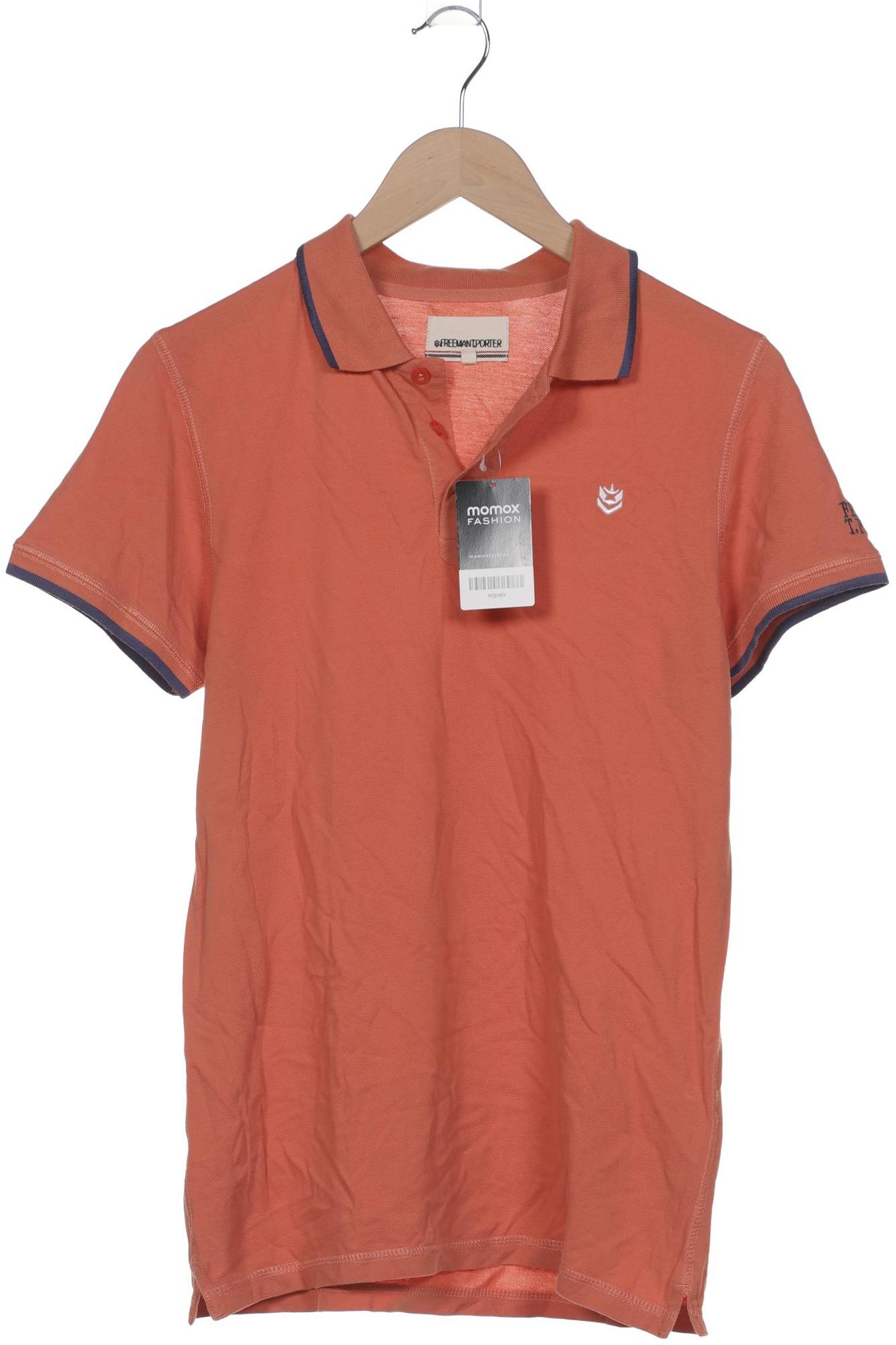 Thumbnail - Freeman T. Porter Herren Poloshirt, orange, Gr. 44
