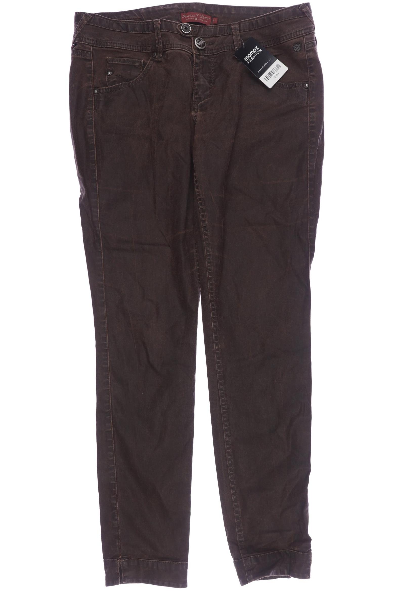 

Freeman T. Porter Damen Jeans, braun, Gr. 31