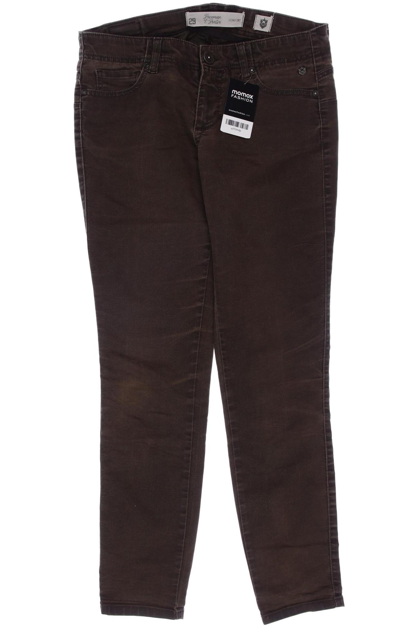 

Freeman T. Porter Damen Jeans, braun, Gr. 29