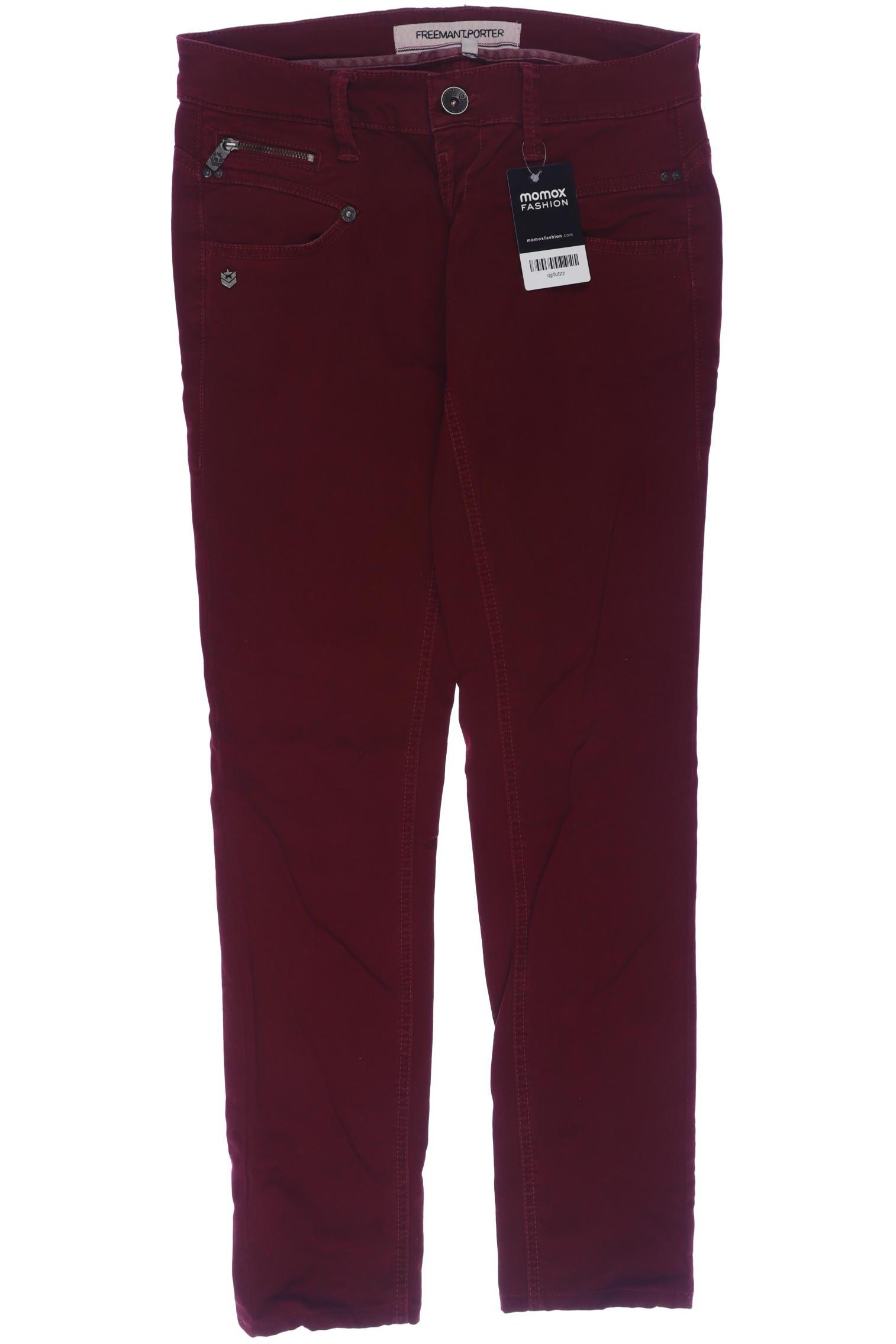

Freeman T. Porter Damen Jeans, bordeaux, Gr. 28