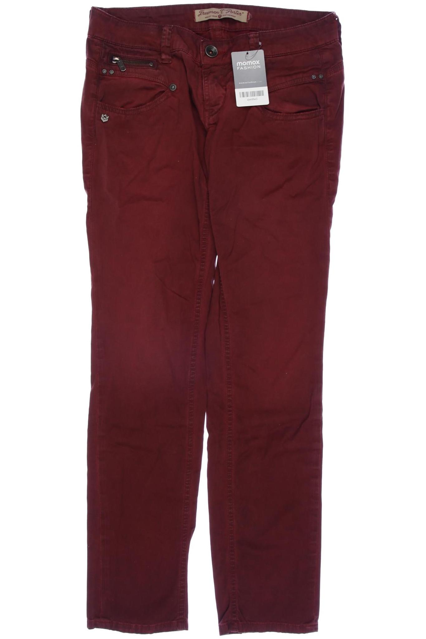 

Freeman T. Porter Damen Jeans, bordeaux, Gr. 27