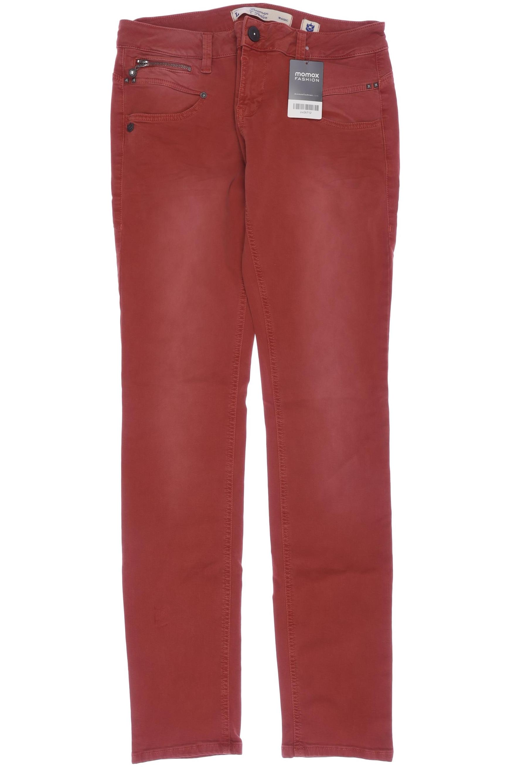 

Freeman T. Porter Damen Jeans, rot, Gr. 0