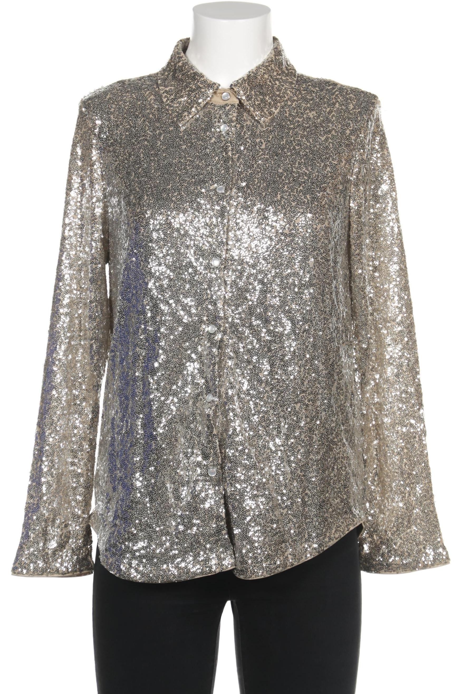 

Freequent Damen Bluse, silber, Gr. 42