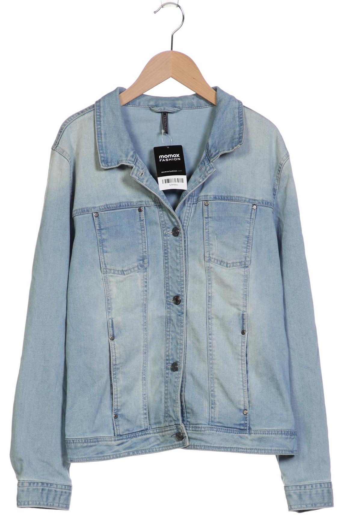 

Freequent Damen Jacke, hellblau, Gr. 44