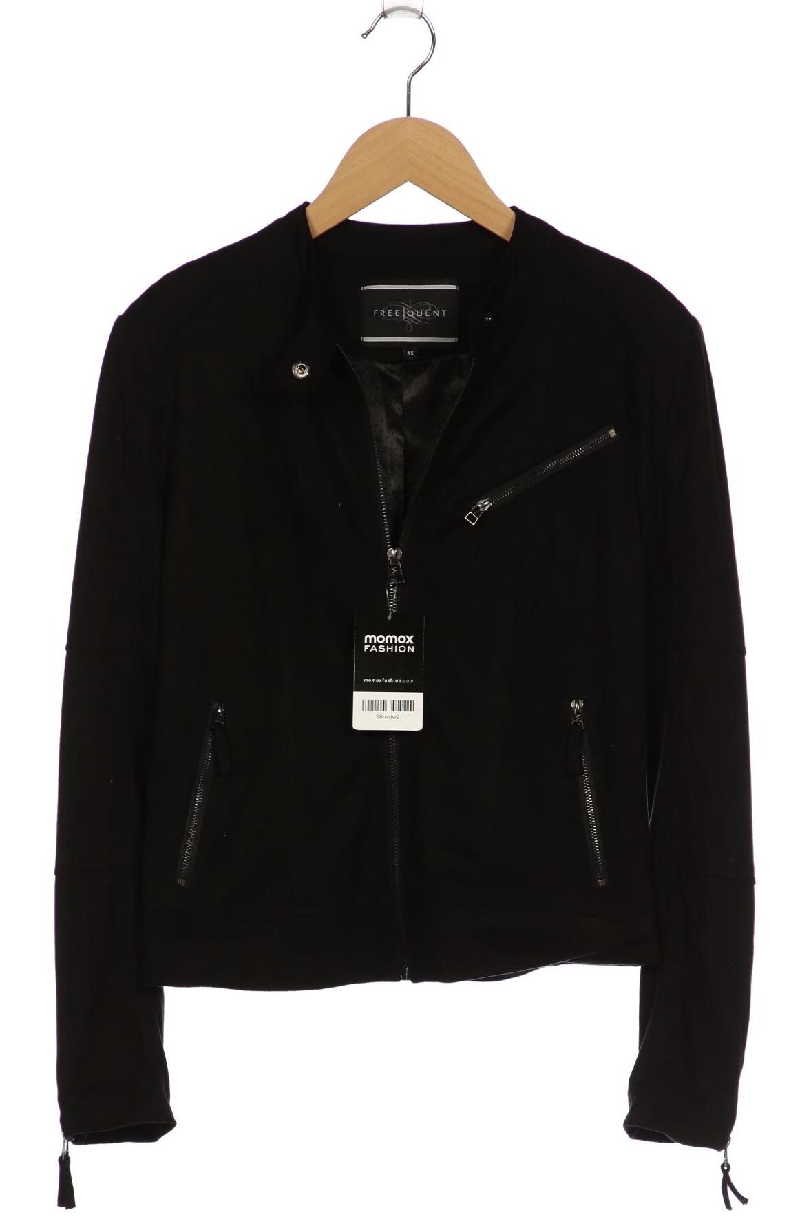 

Freequent Damen Jacke, schwarz, Gr. 34