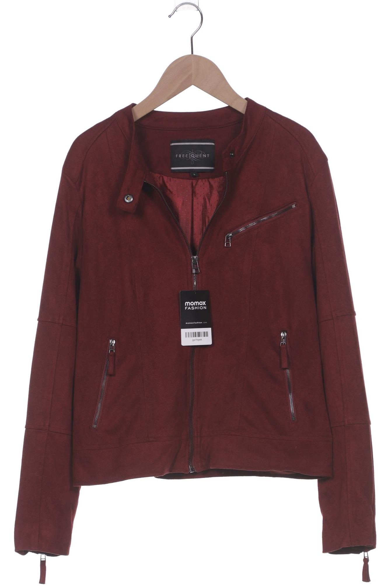 

Freequent Damen Jacke, bordeaux, Gr. 42