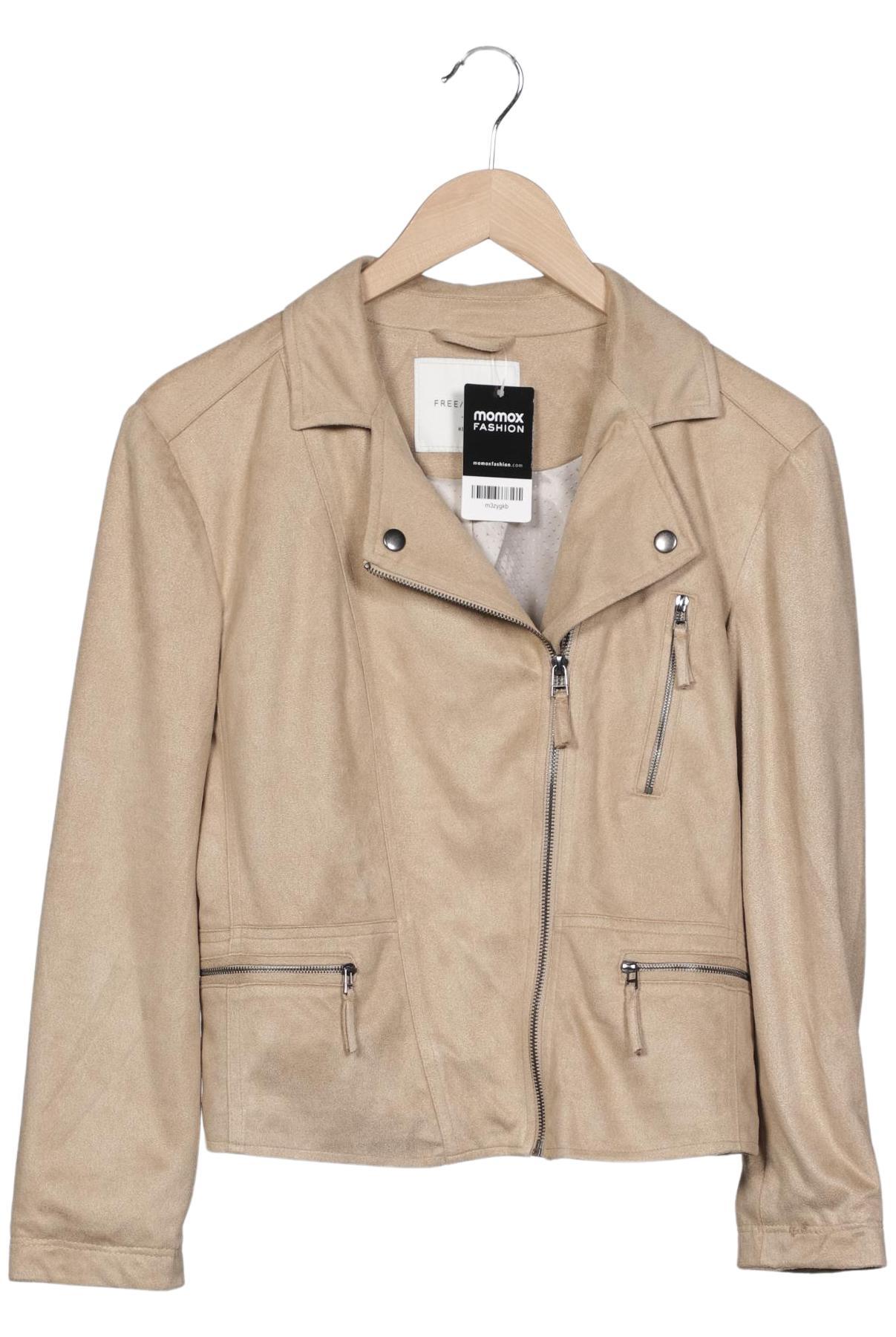 

Freequent Damen Jacke, beige, Gr. 38