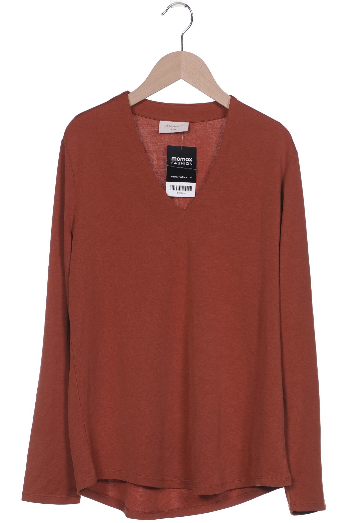 

Freequent Damen Langarmshirt, braun, Gr. 38