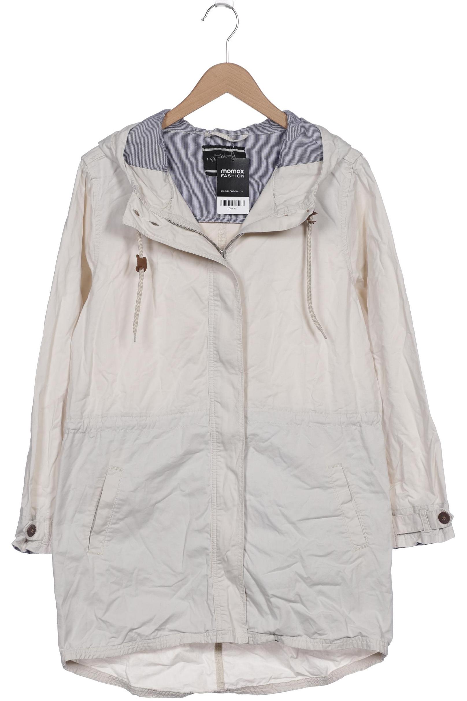 

FREEQUENT Damen Mantel, cremeweiß