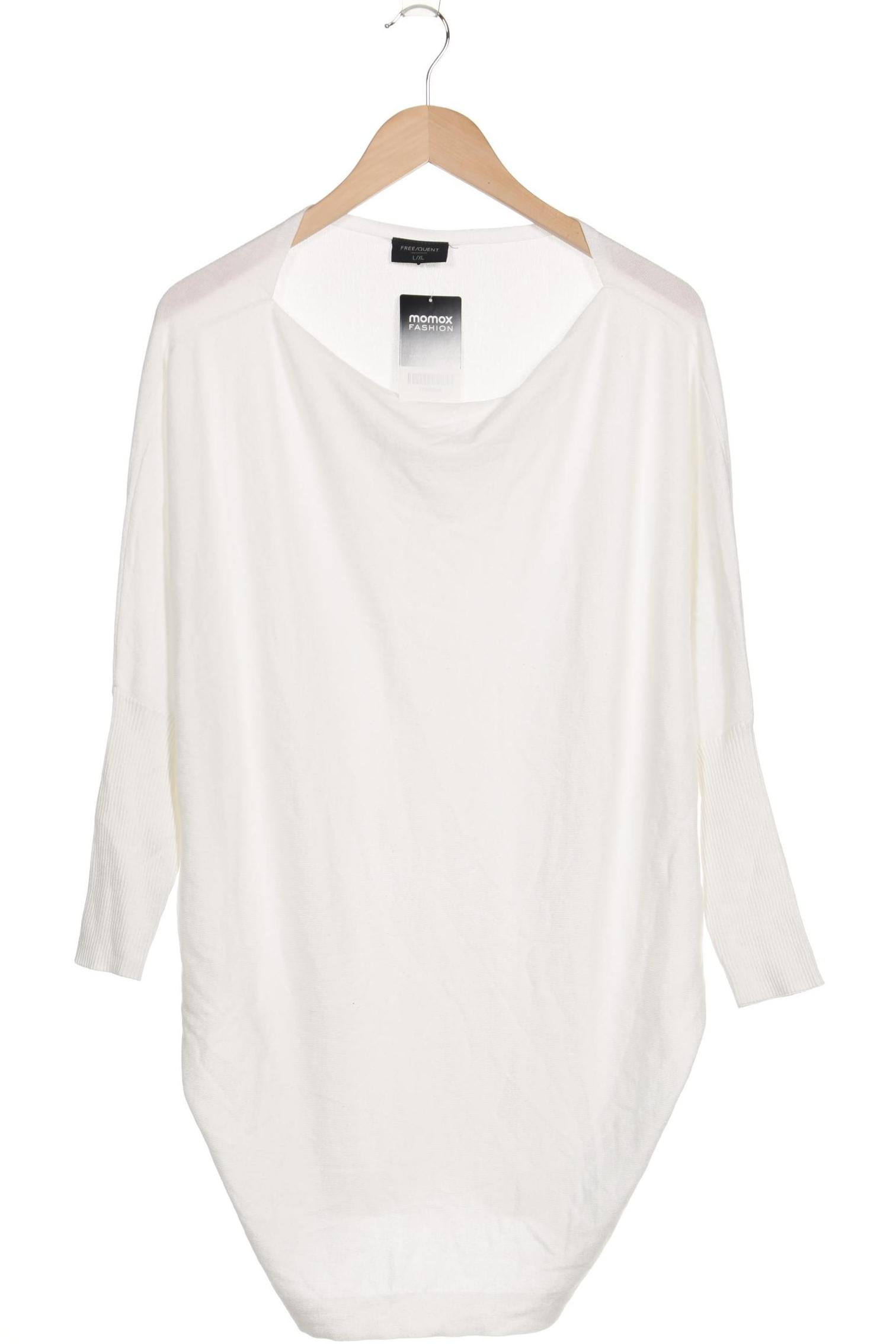 

Freequent Damen Pullover, weiß, Gr. 42
