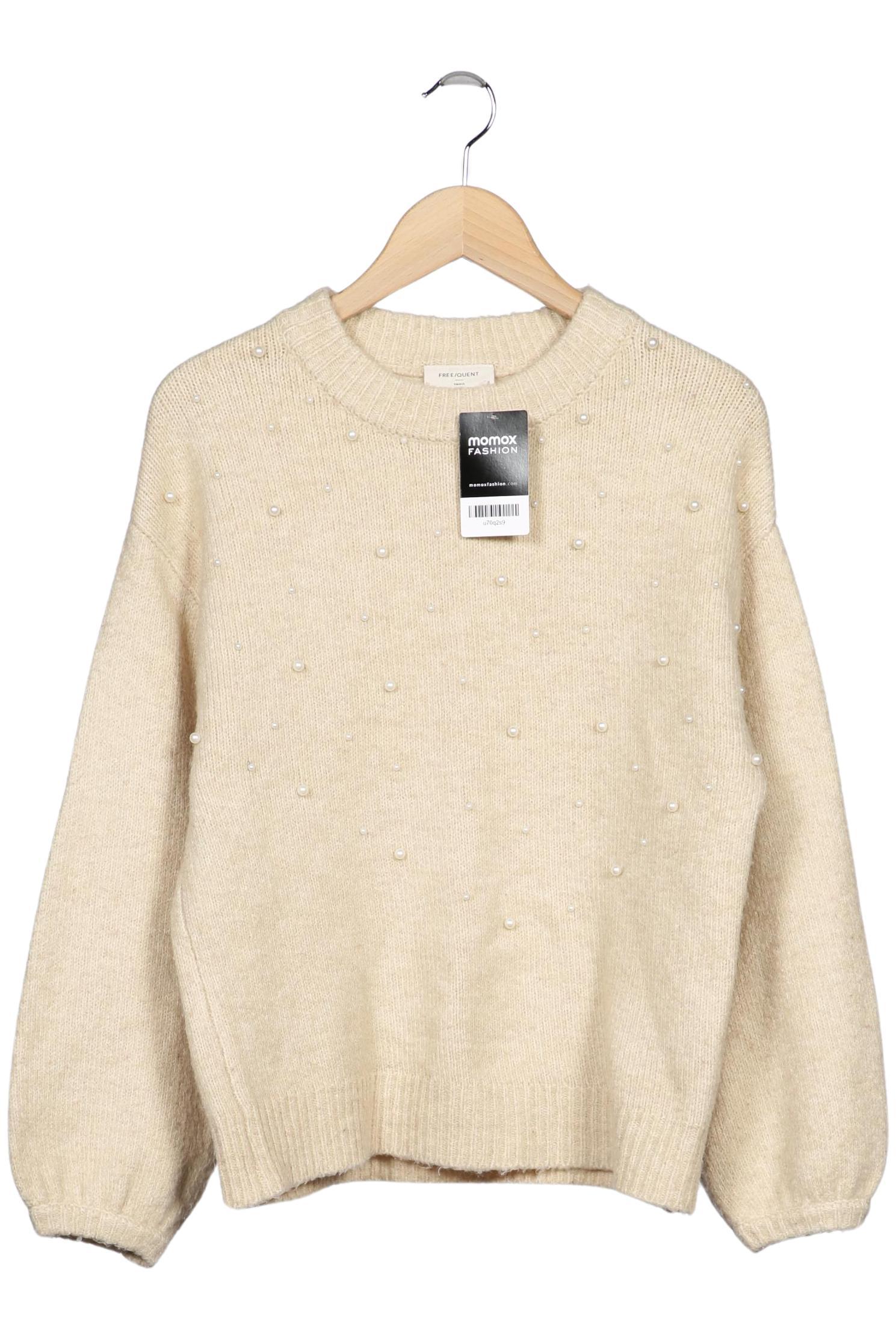 

Freequent Damen Pullover, beige, Gr. 36