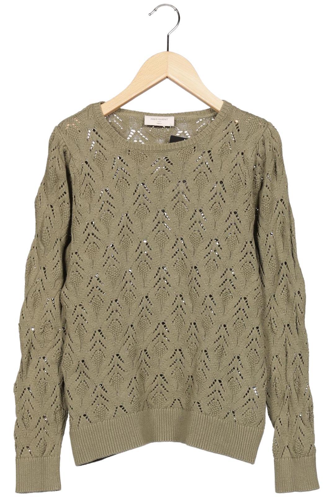 

Freequent Damen Pullover, grün, Gr. 36