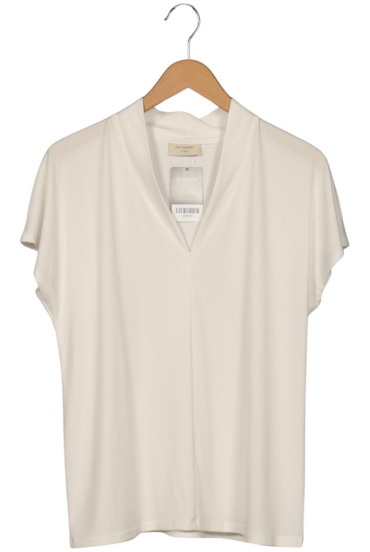 

Freequent Damen T-Shirt, weiß, Gr. 44