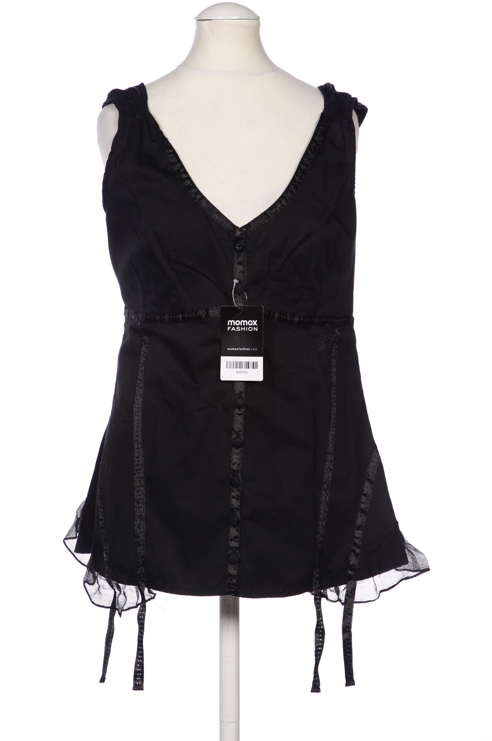 

Freesoul Damen Bluse, schwarz, Gr. 38
