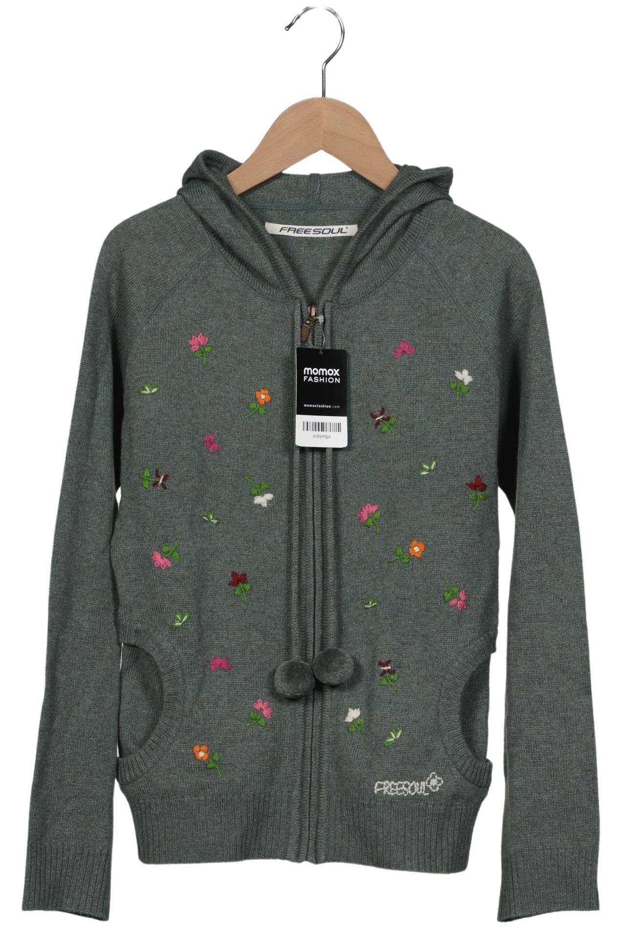 

Freesoul Damen Kapuzenpullover, grün, Gr. 38