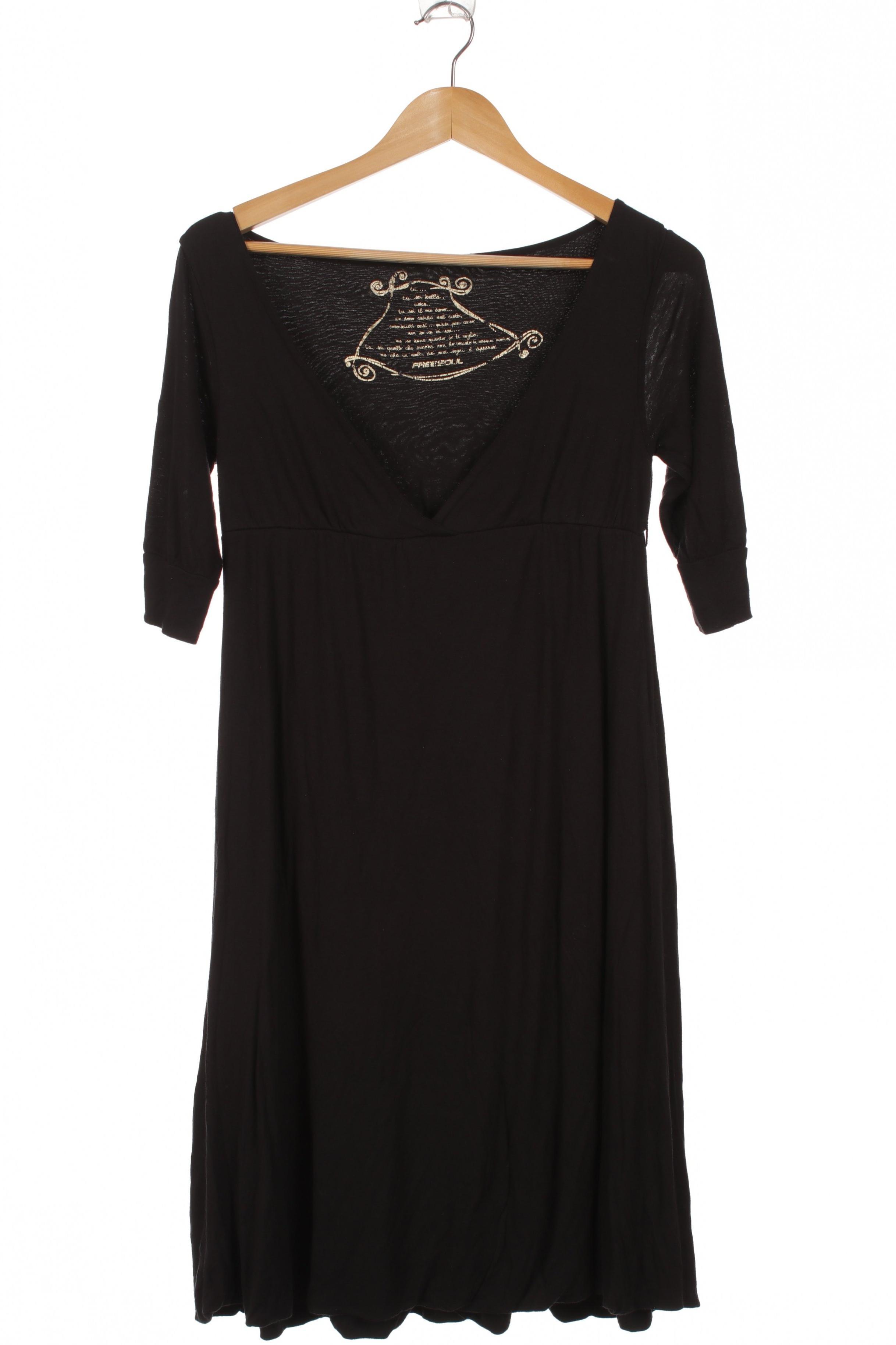 

Freesoul Damen Kleid, schwarz, Gr. 36