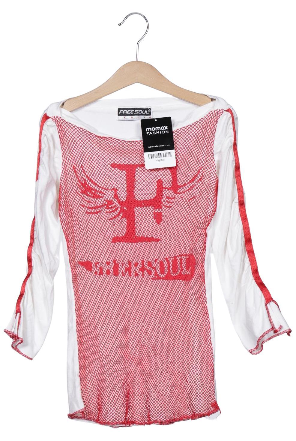 

Freesoul Damen Langarmshirt, weiß, Gr. 34