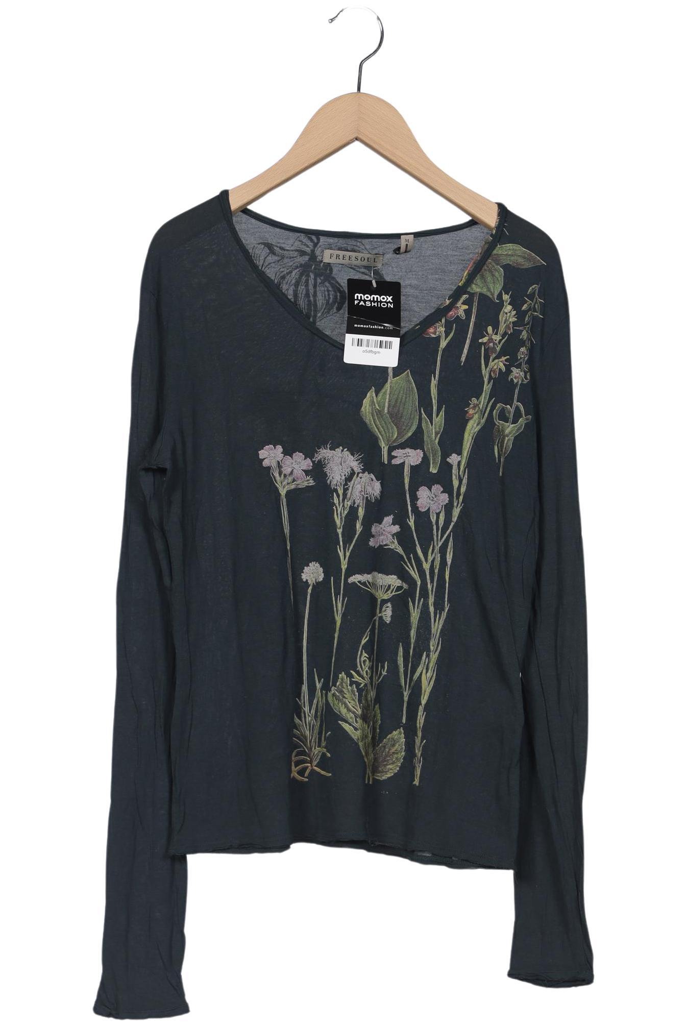 

Freesoul Damen Langarmshirt, türkis, Gr. 38