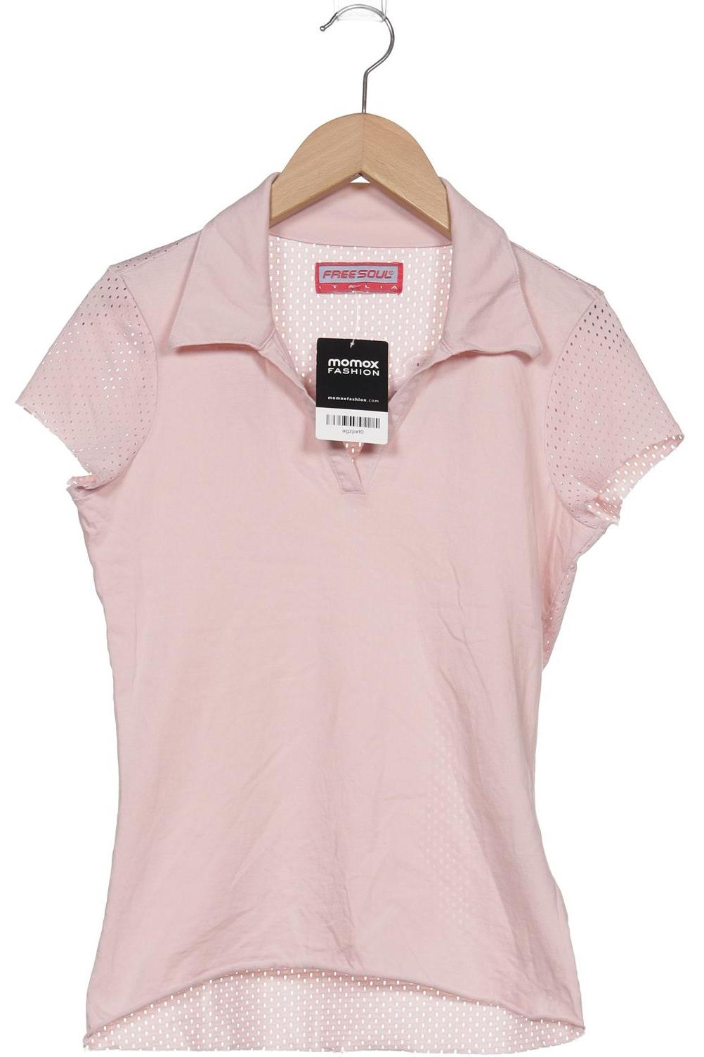 

Freesoul Damen Poloshirt, pink, Gr. 38