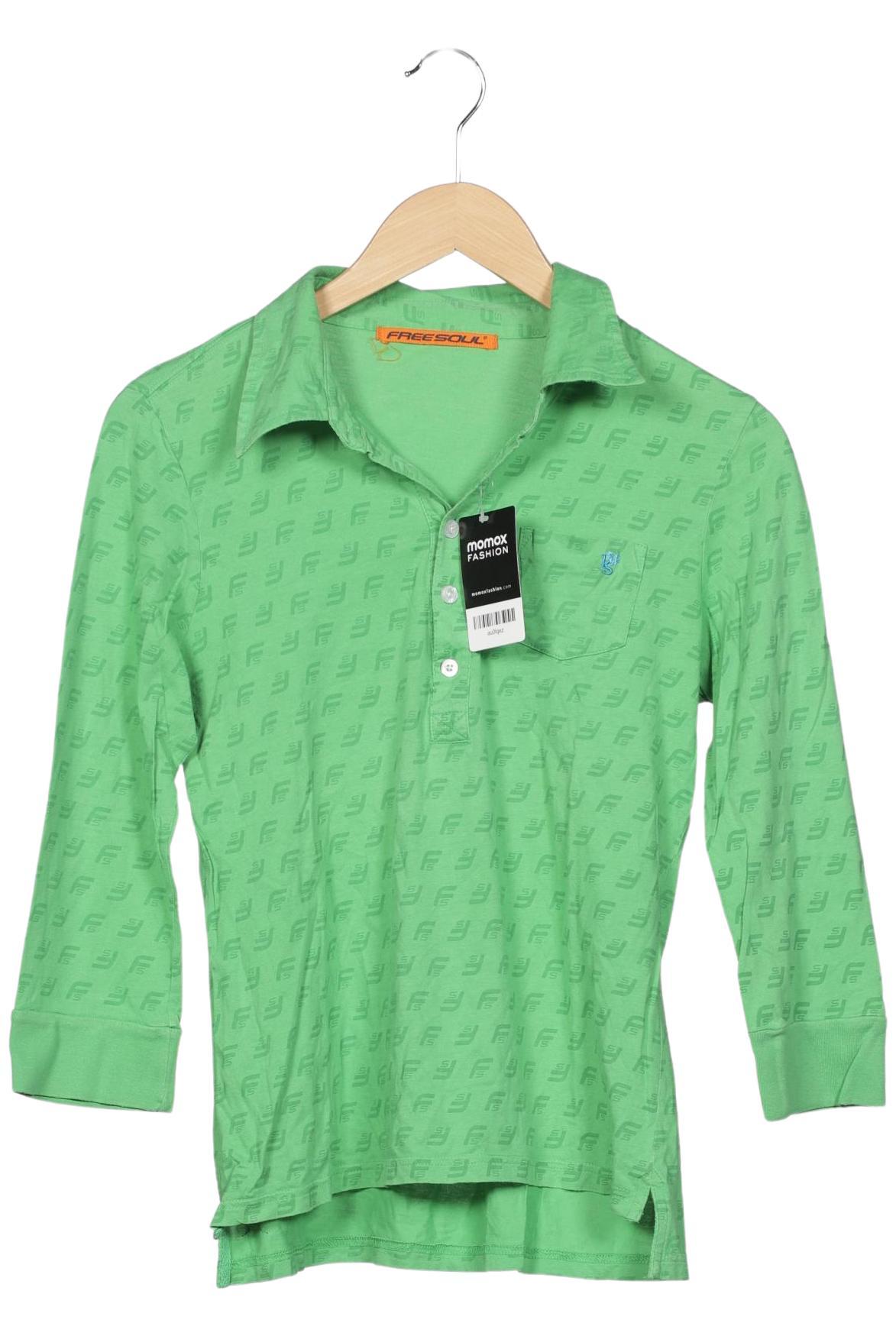

Freesoul Damen Poloshirt, grün, Gr. 36