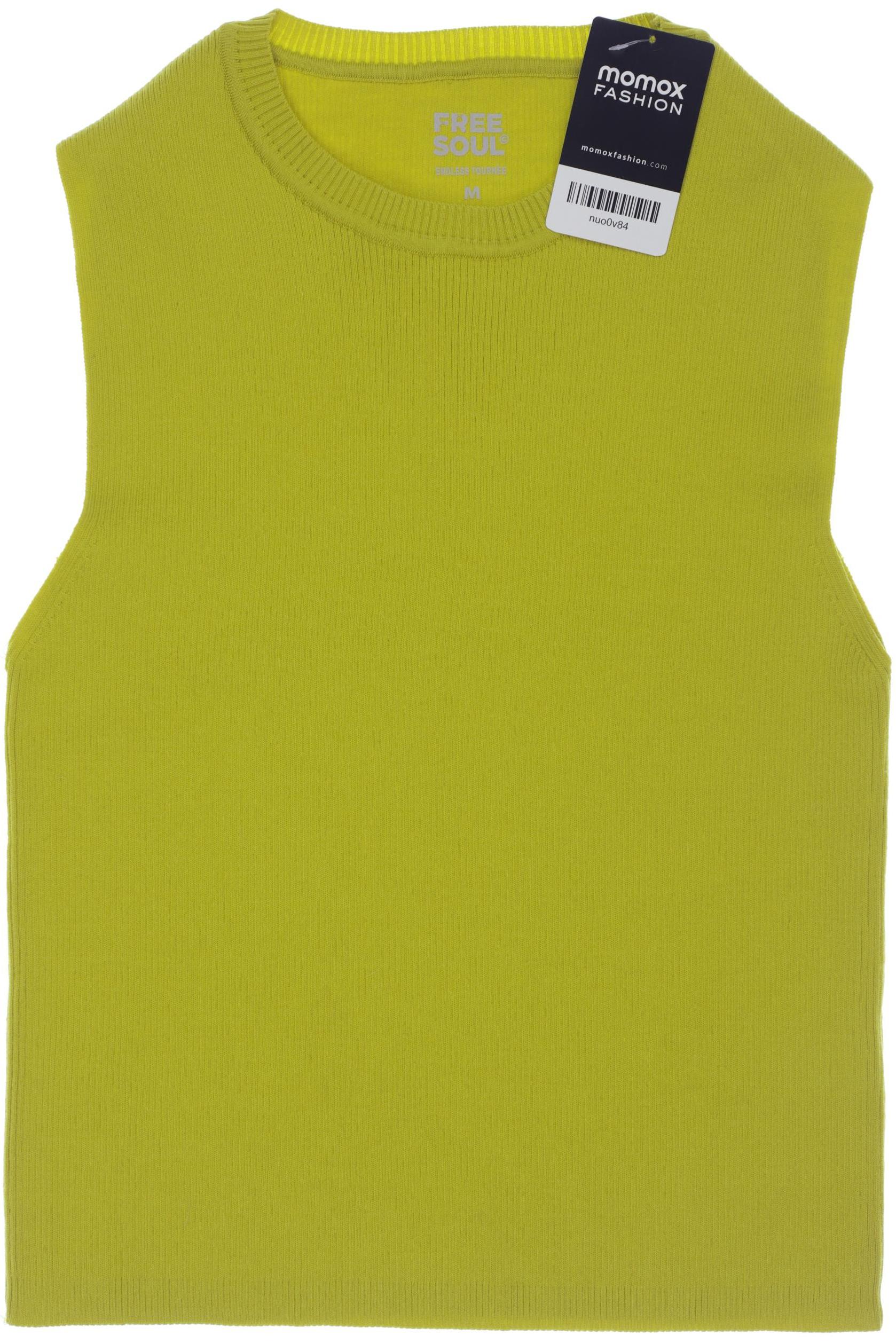 

Freesoul Damen Pullover, gelb, Gr. 38