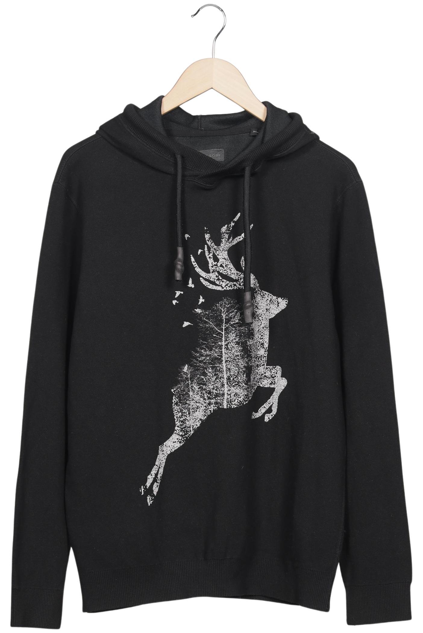 

Freesoul Herren Kapuzenpullover, schwarz, Gr. 52