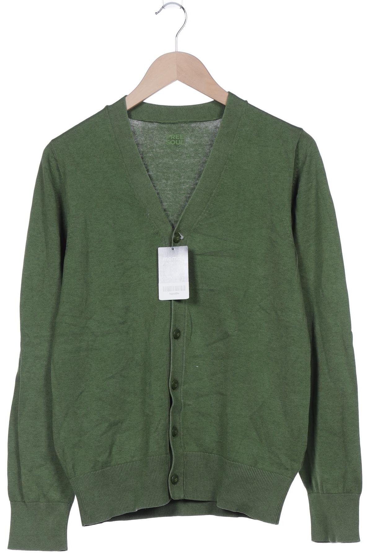 

Freesoul Herren Strickjacke, grün, Gr. 52