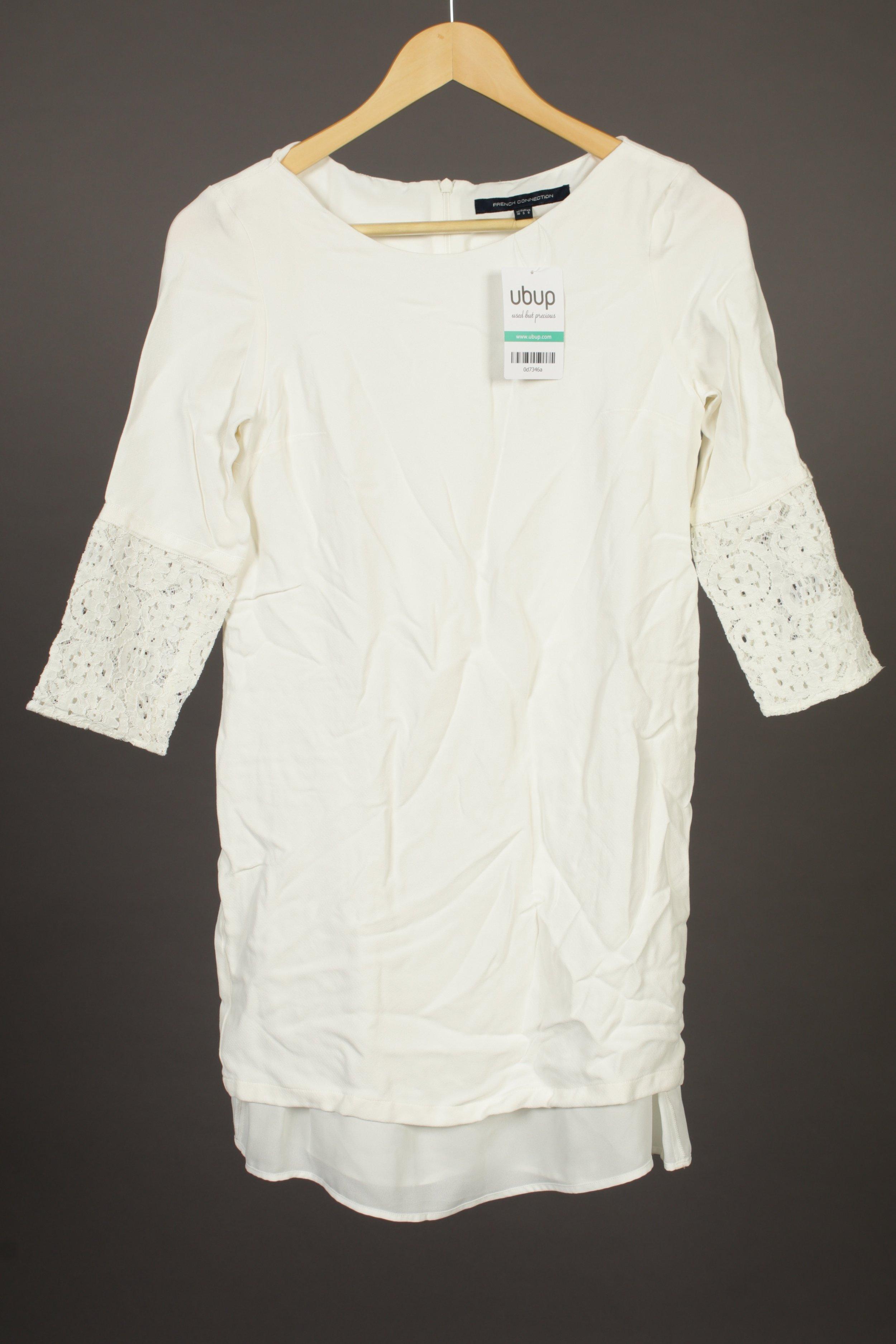 

French Connection Damen Kleid, weiß, Gr.