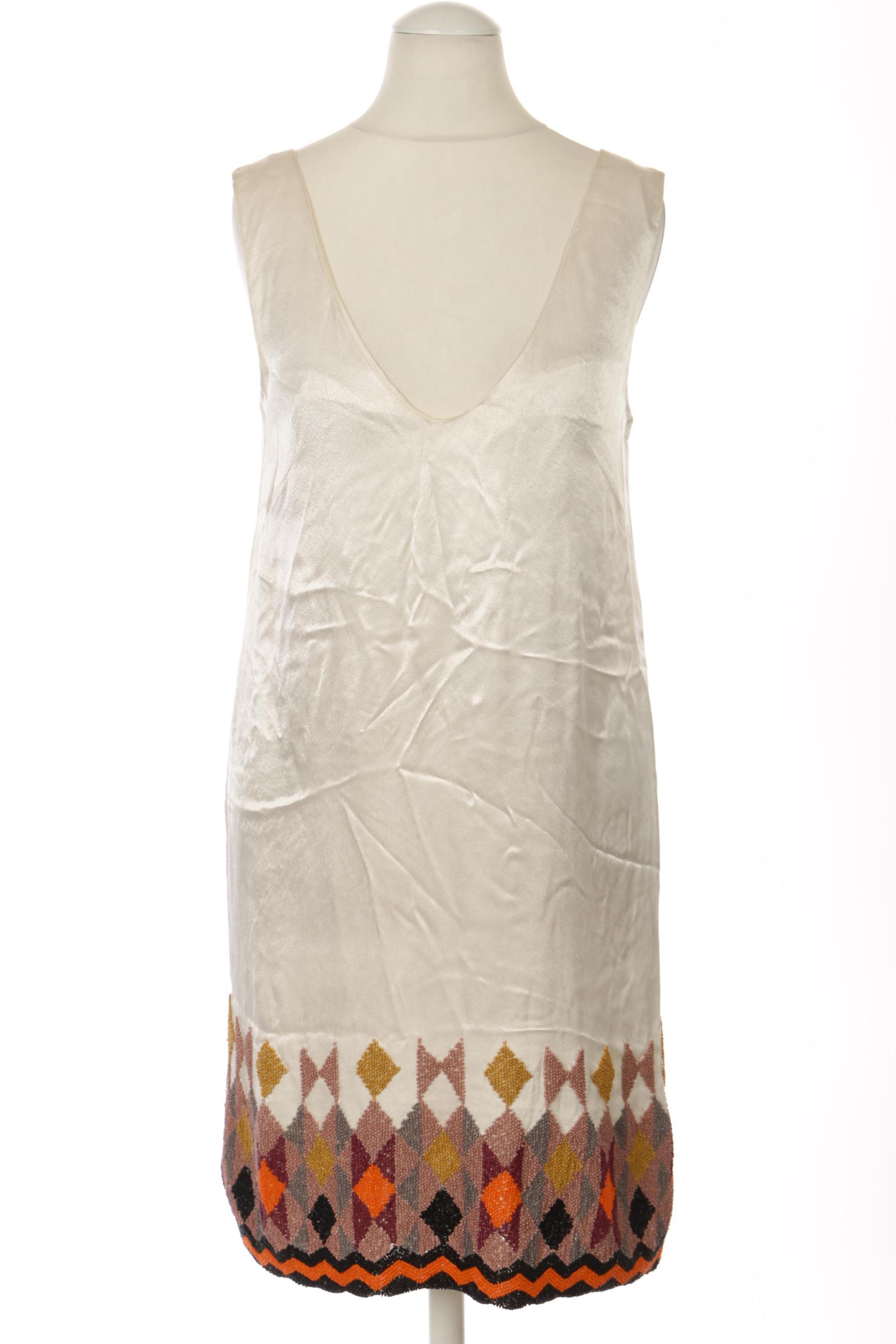 

French Connection Damen Kleid, beige, Gr. 6