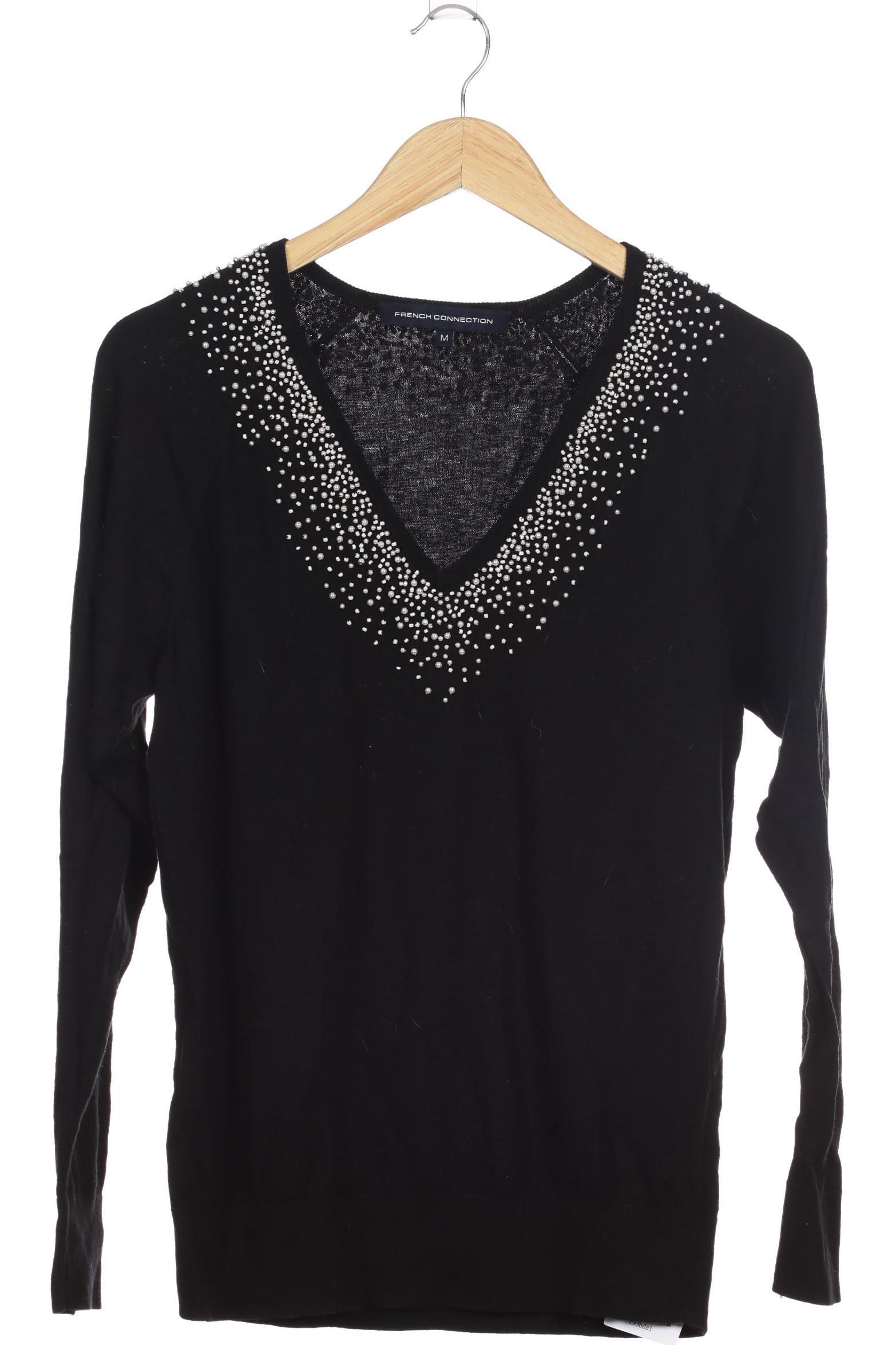 

French Connection Damen Pullover, schwarz, Gr.