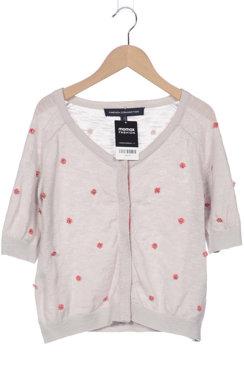 

French Connection Damen Strickjacke, grau, Gr. 42