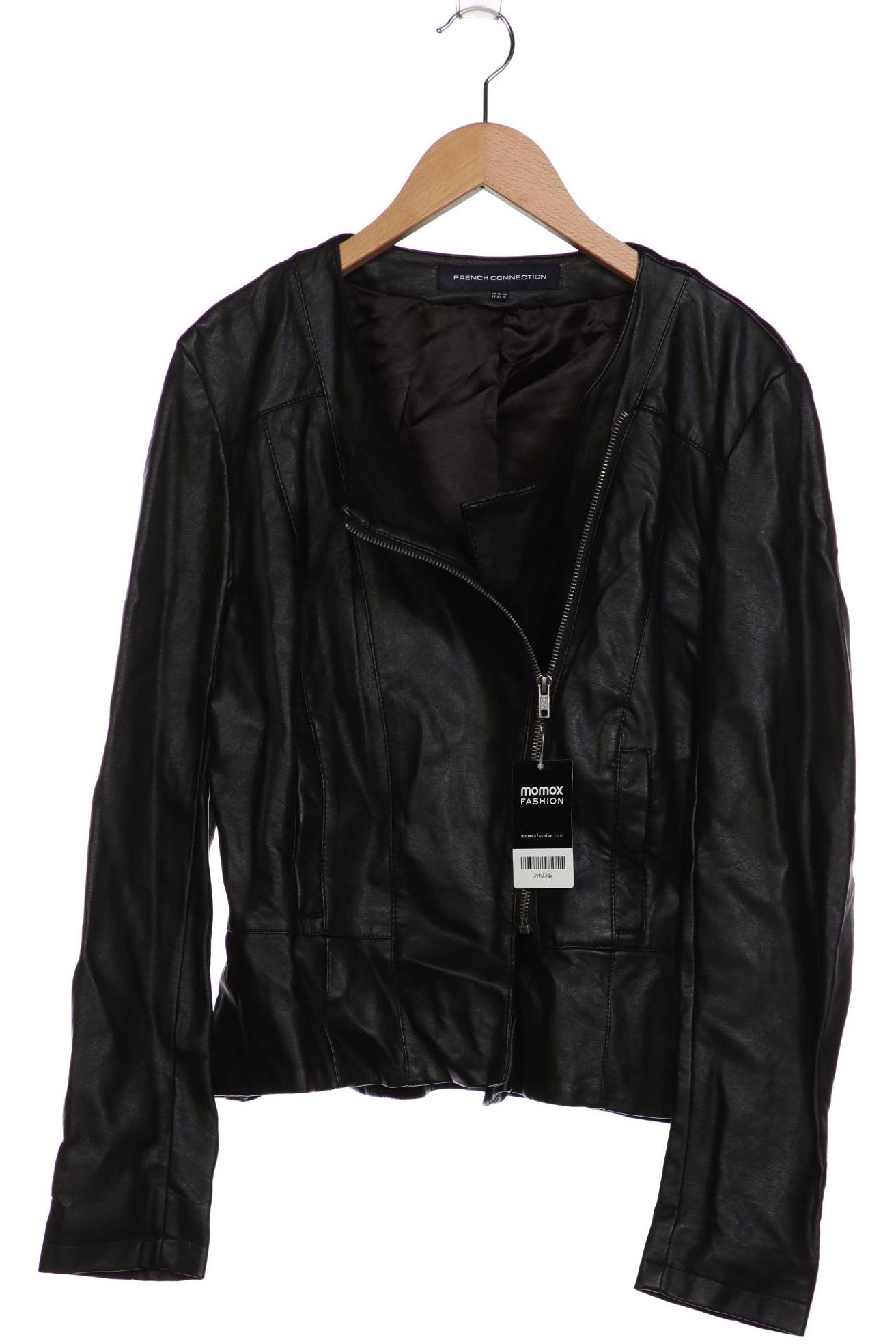 

French Connection Damen Jacke, schwarz, Gr. 14