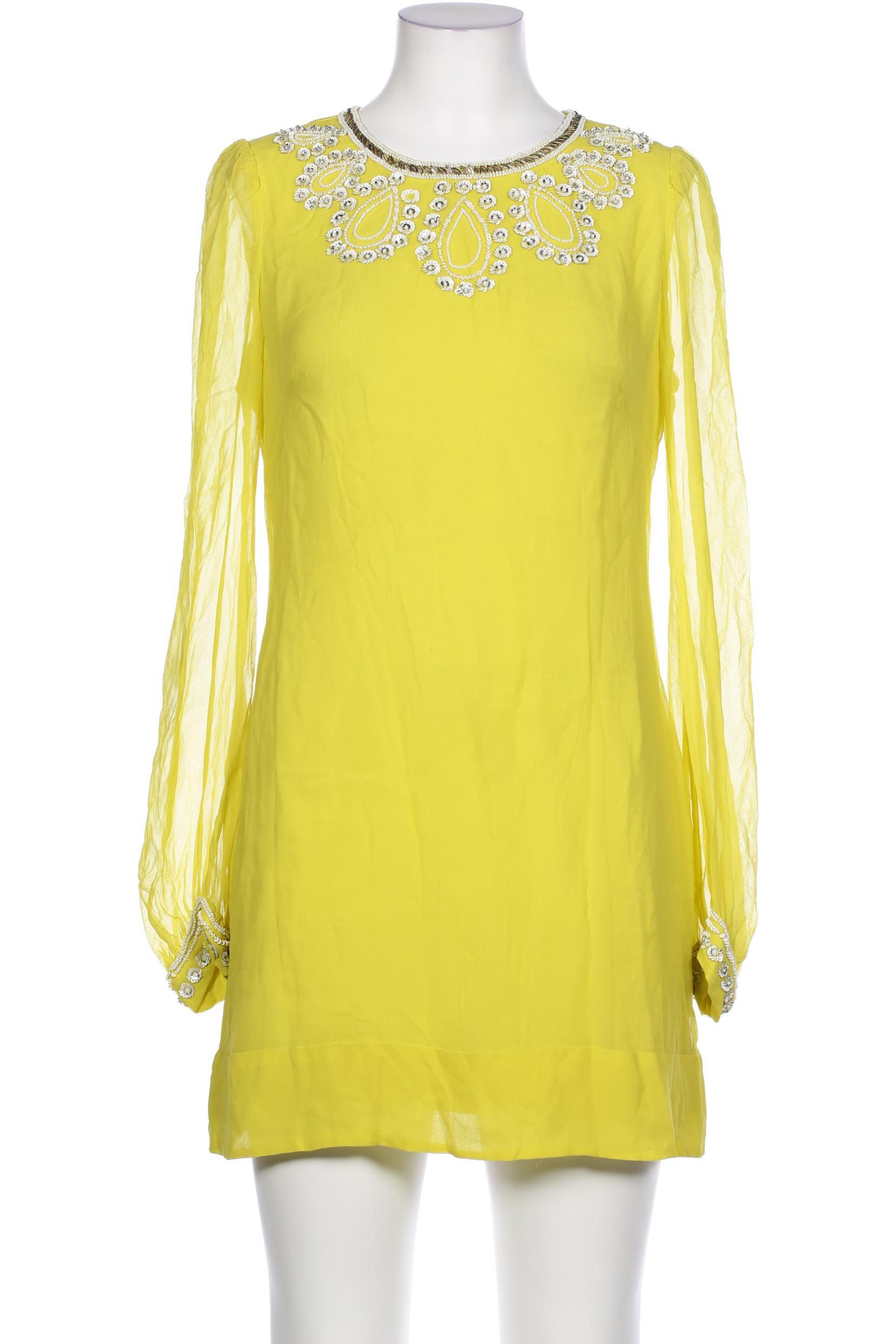 

French Connection Damen Kleid, gelb, Gr. 14