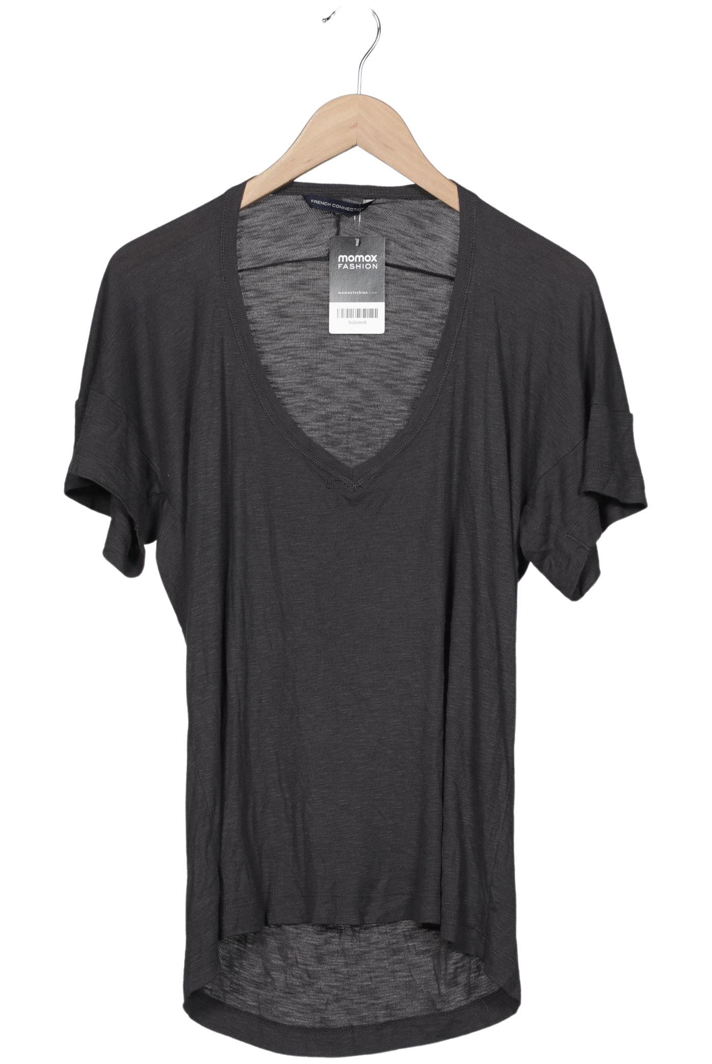 

French Connection Damen T-Shirt, grau, Gr. 44