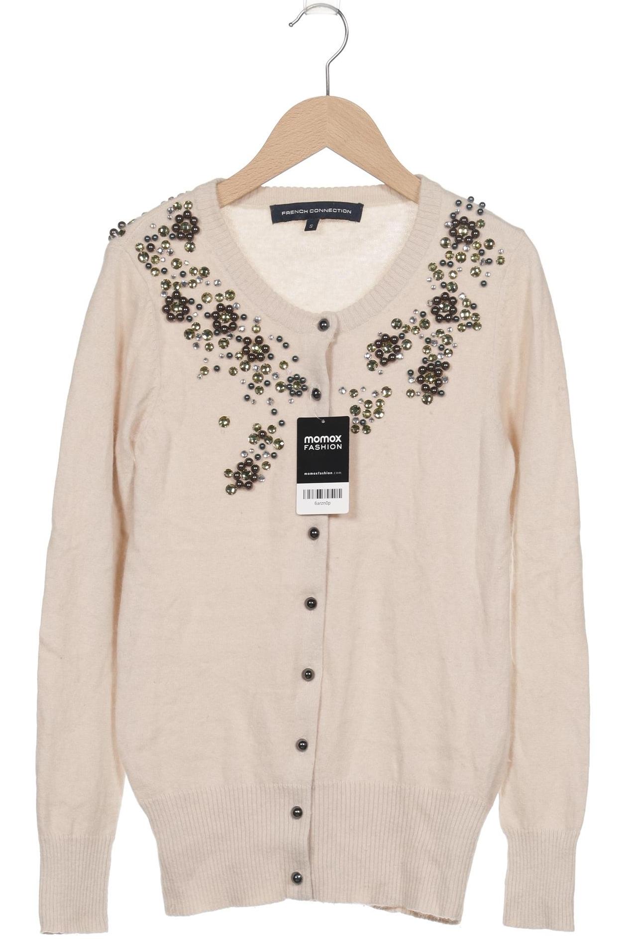 

French Connection Damen Strickjacke, beige, Gr. 36