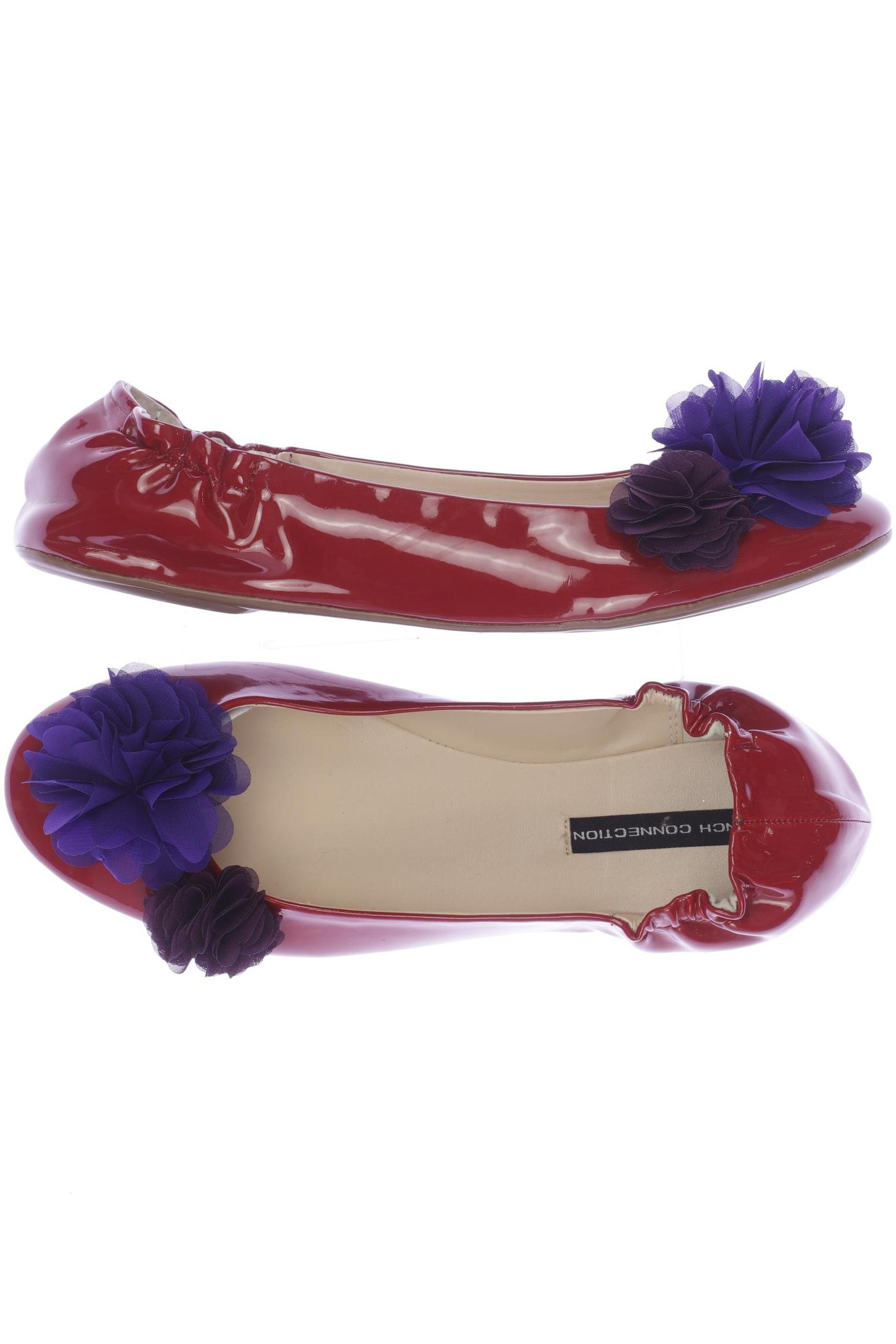 

French Connection Damen Ballerinas, bordeaux, Gr. 39