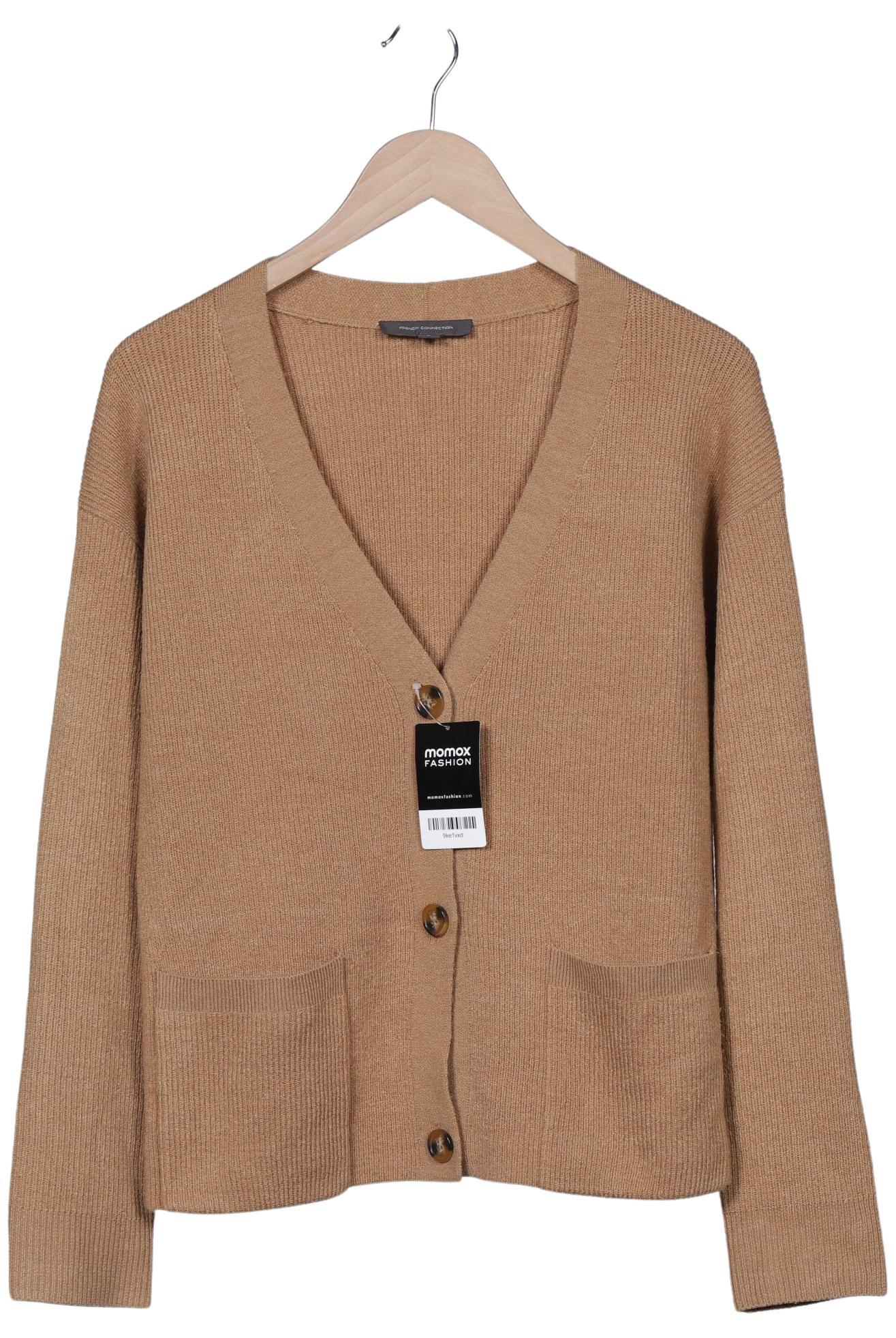 

French Connection Damen Strickjacke, beige, Gr. 36