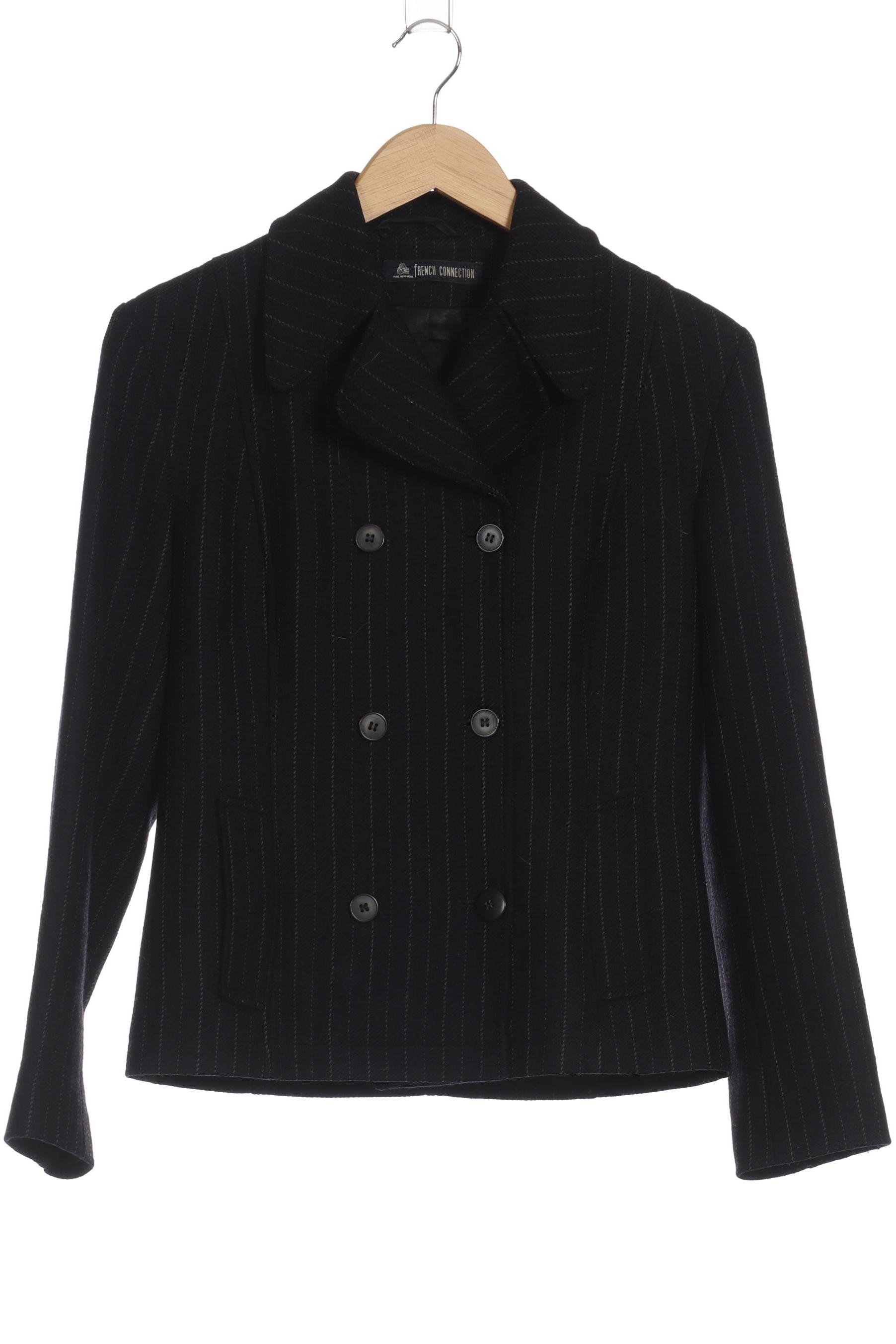 

French Connection Damen Jacke, schwarz, Gr. 34