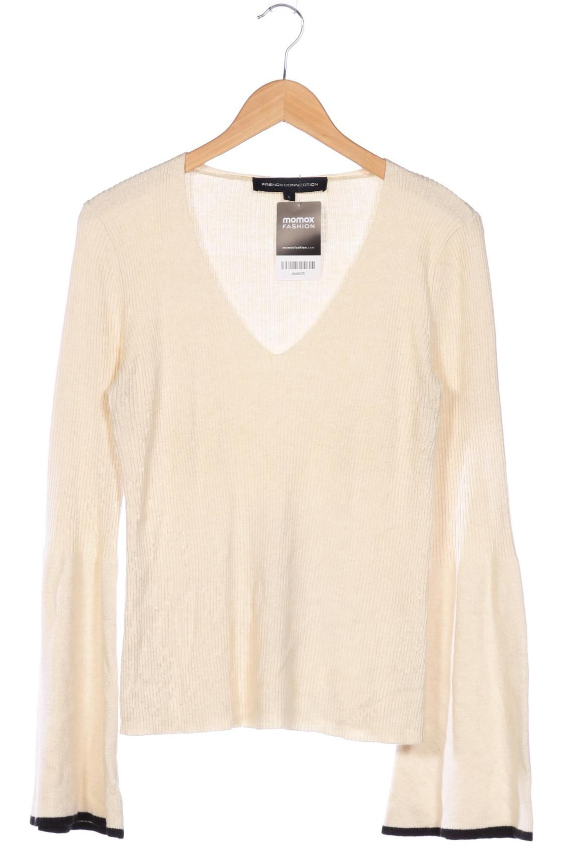 

French Connection Damen Pullover, beige, Gr. 42