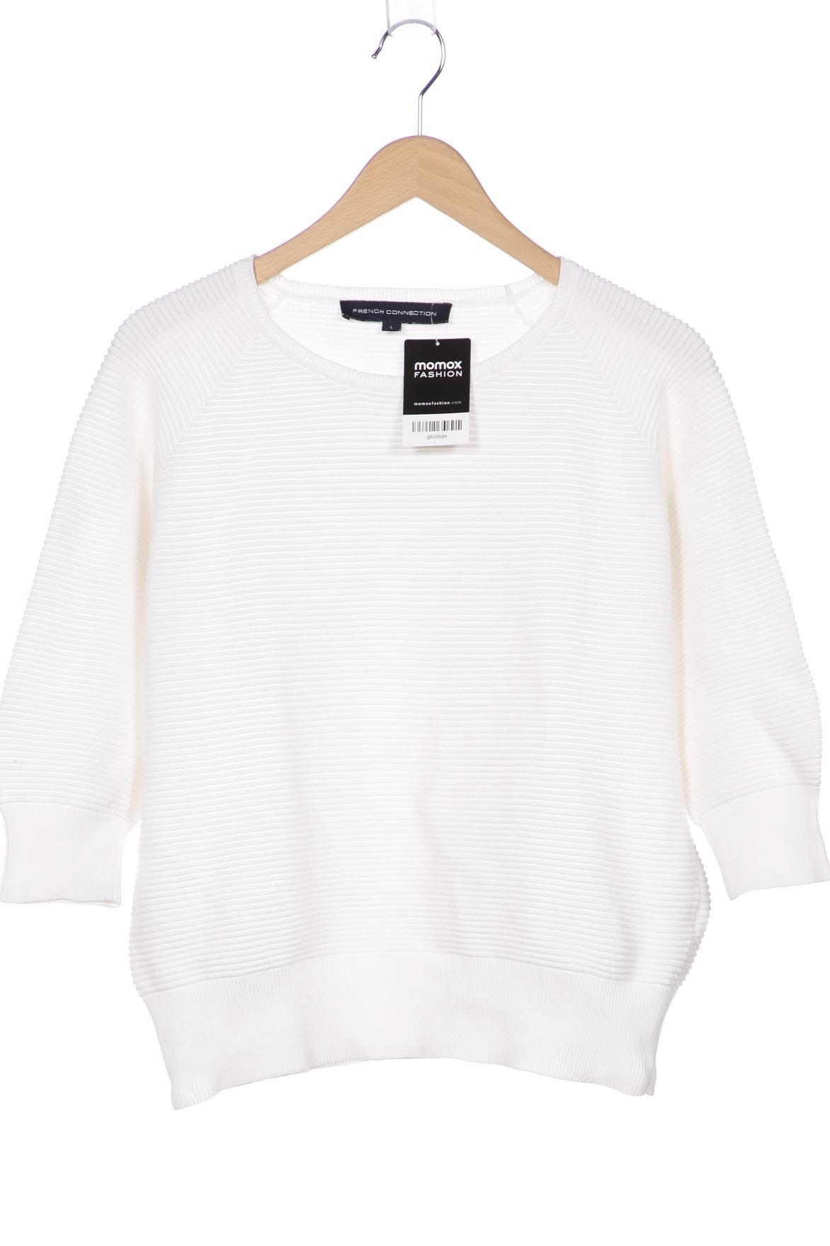 

French Connection Damen Pullover, weiß, Gr. 42