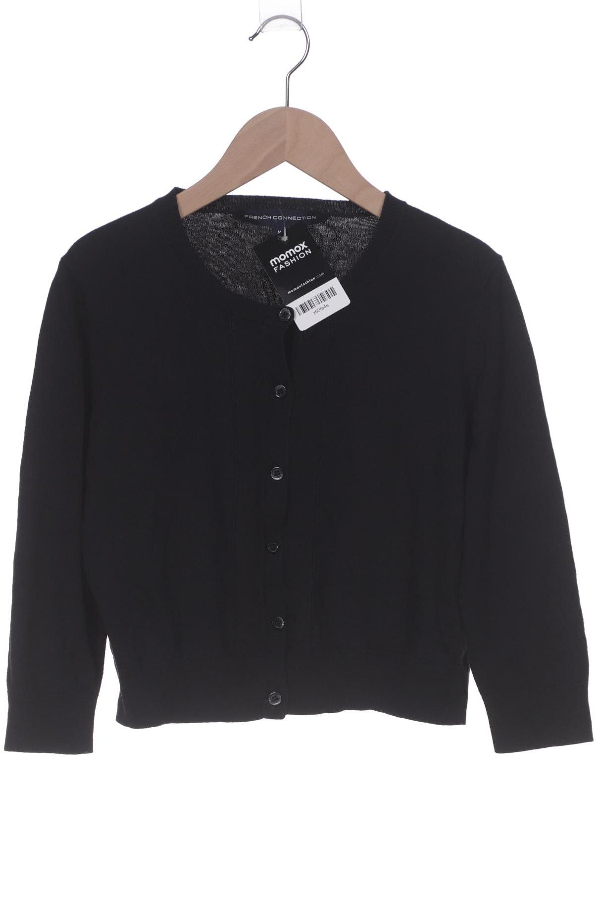 

French Connection Damen Strickjacke, schwarz, Gr. 38