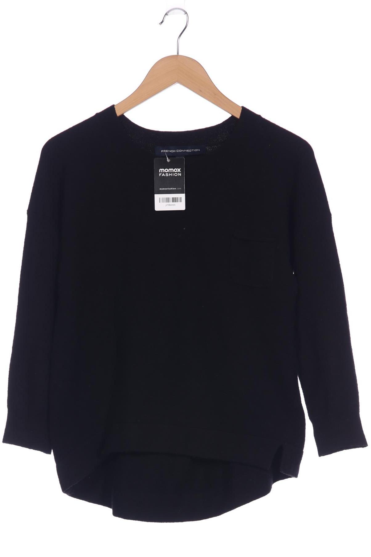 

French Connection Damen Pullover, schwarz, Gr. 34