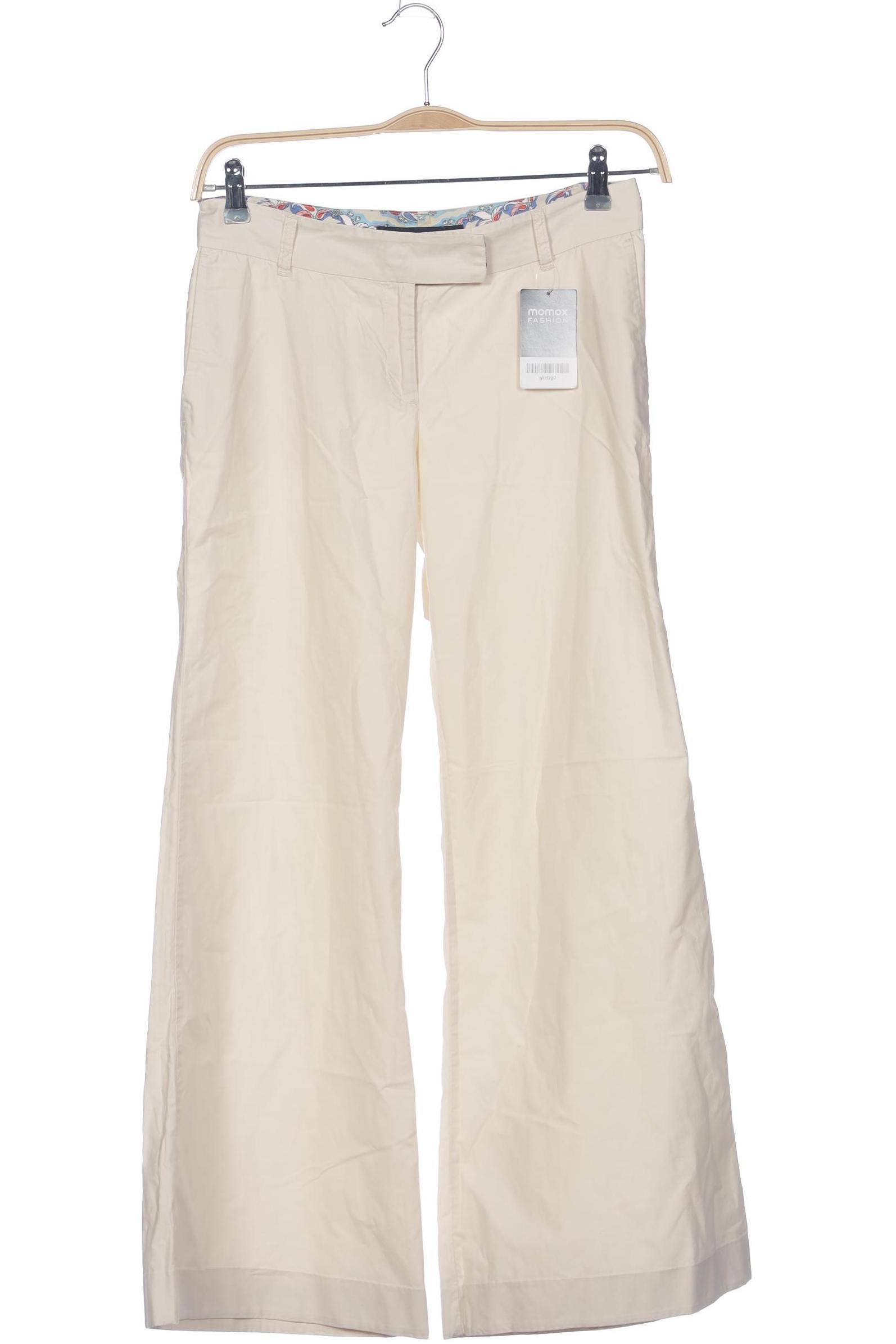 

French Connection Damen Stoffhose, cremeweiß, Gr. 10