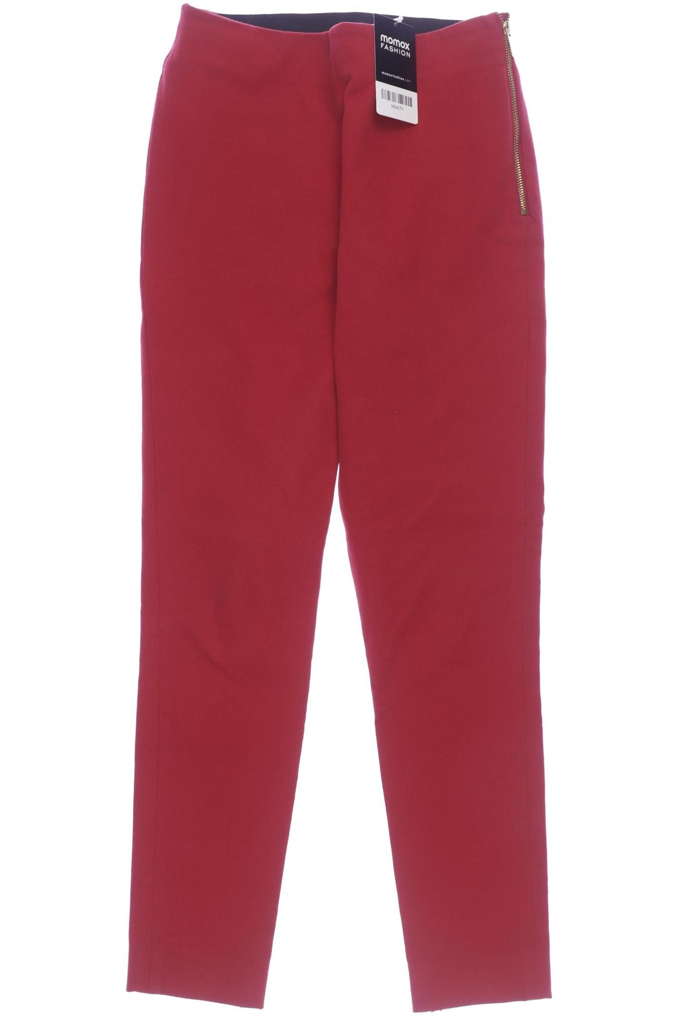 

French Connection Damen Stoffhose, rot, Gr. 0